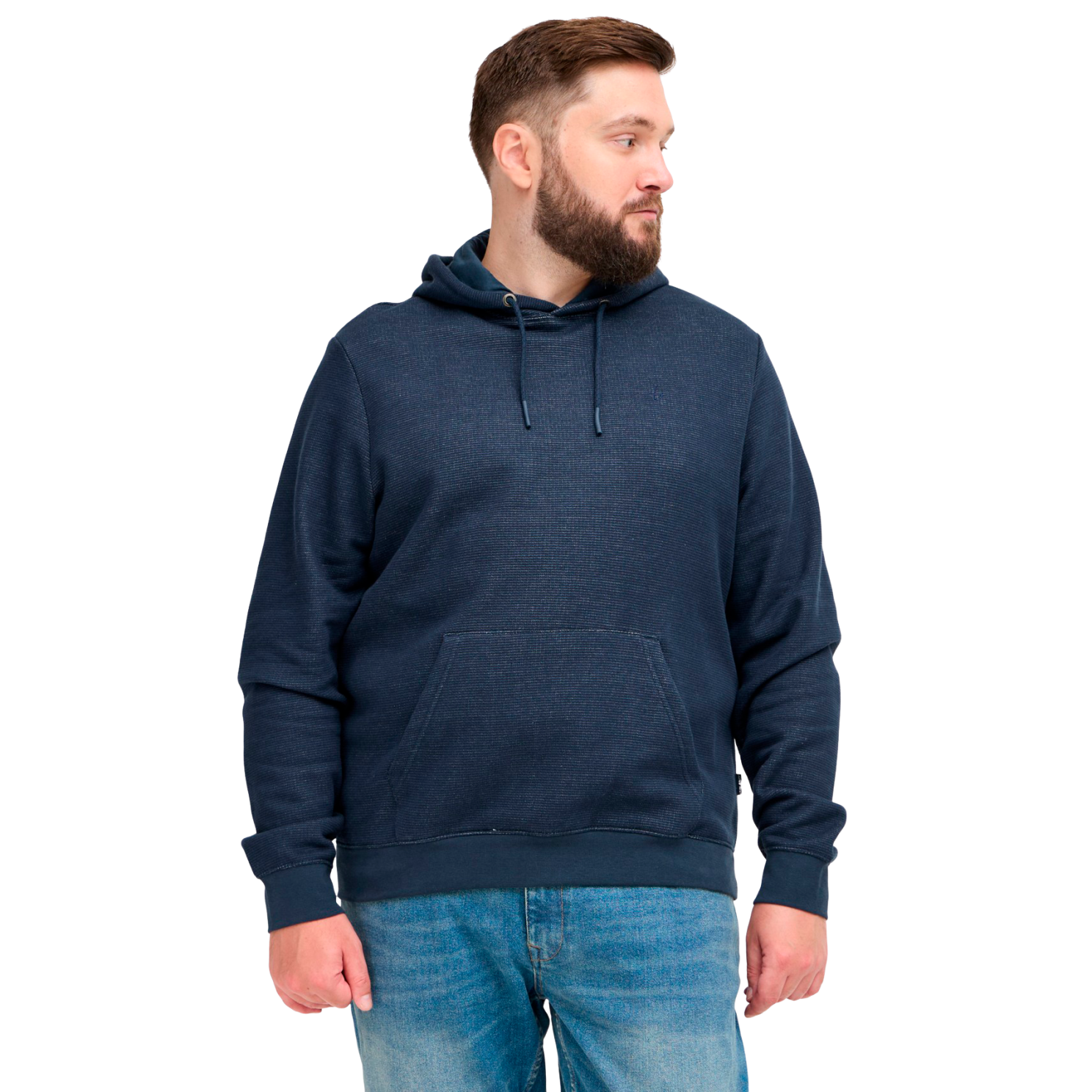 Blend Herre Hættetrøje Plus Size - Dress Blues - 4XL