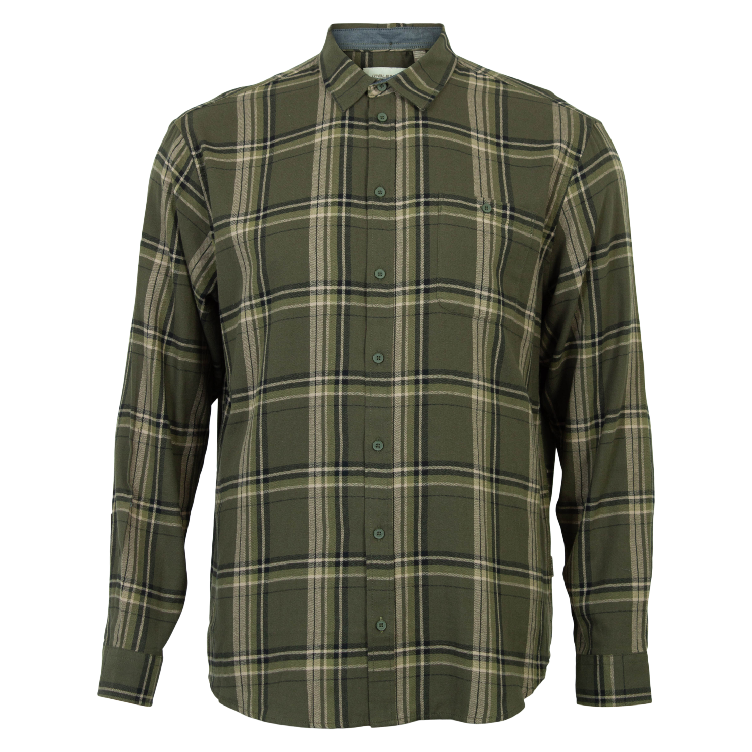 Blend Herre Skjorte Plus Size - Forest Night - 3XL