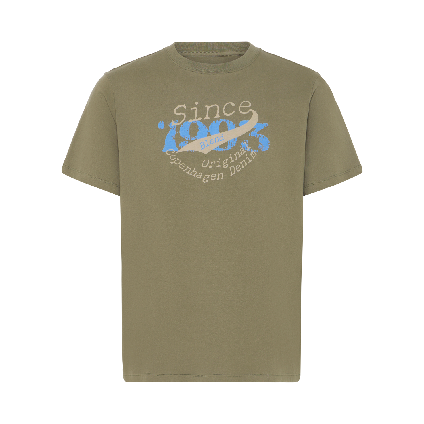 Blend Herre T-shirt - DUSTY OLIVE - 3XL