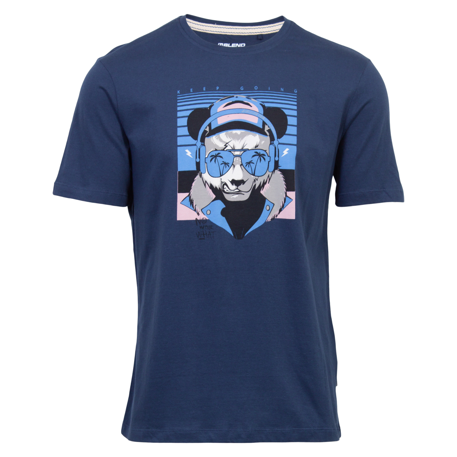 Blend Jacob Herre T-shirt - Dress Blues - XL
