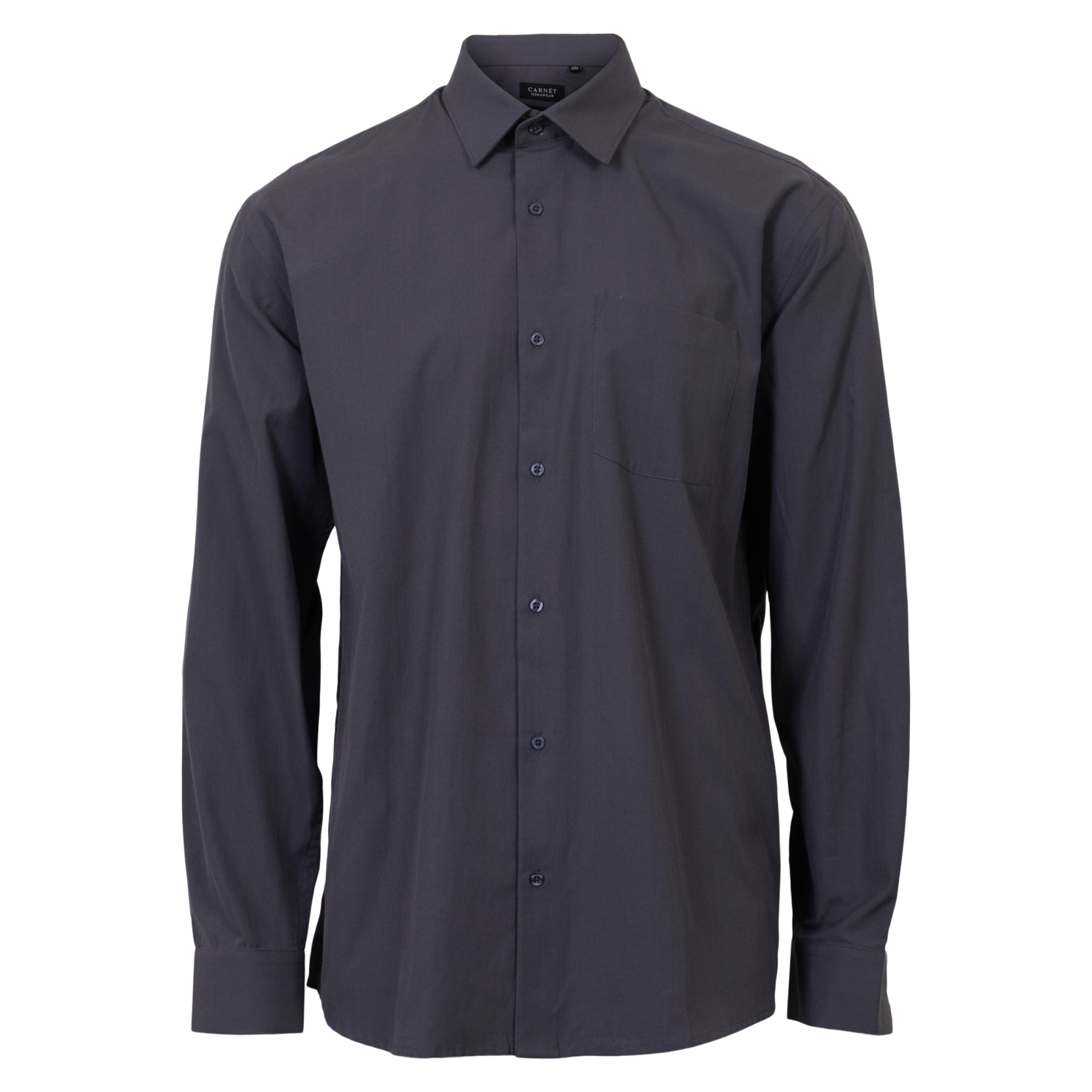 Carnét Jason Herre Skjorte - DARK GREY - XL