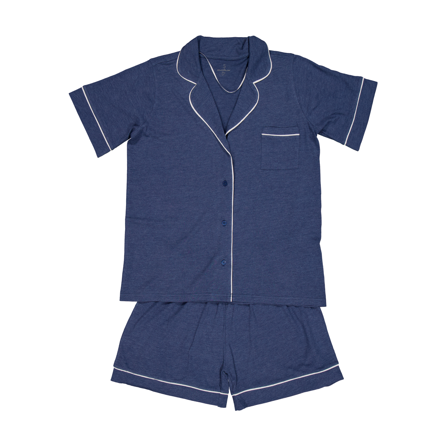 Crossbow Dame Nattøjssæt - Vintage Indigo - XL