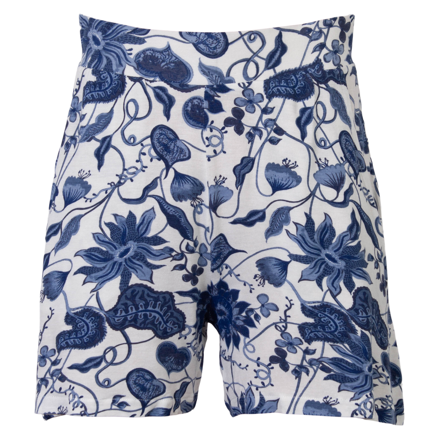 Crossbow Dame Shorts i bambus - Blå/hvid - XL