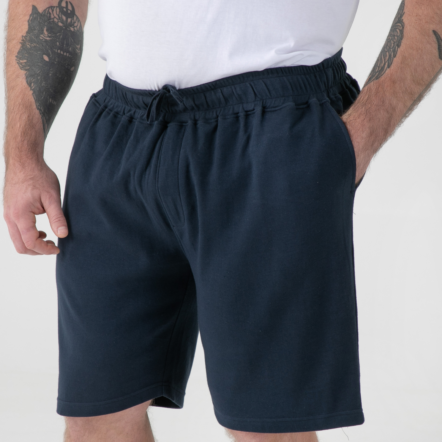 D555 MITCHELL Herre Shorts - Navy - 5XL