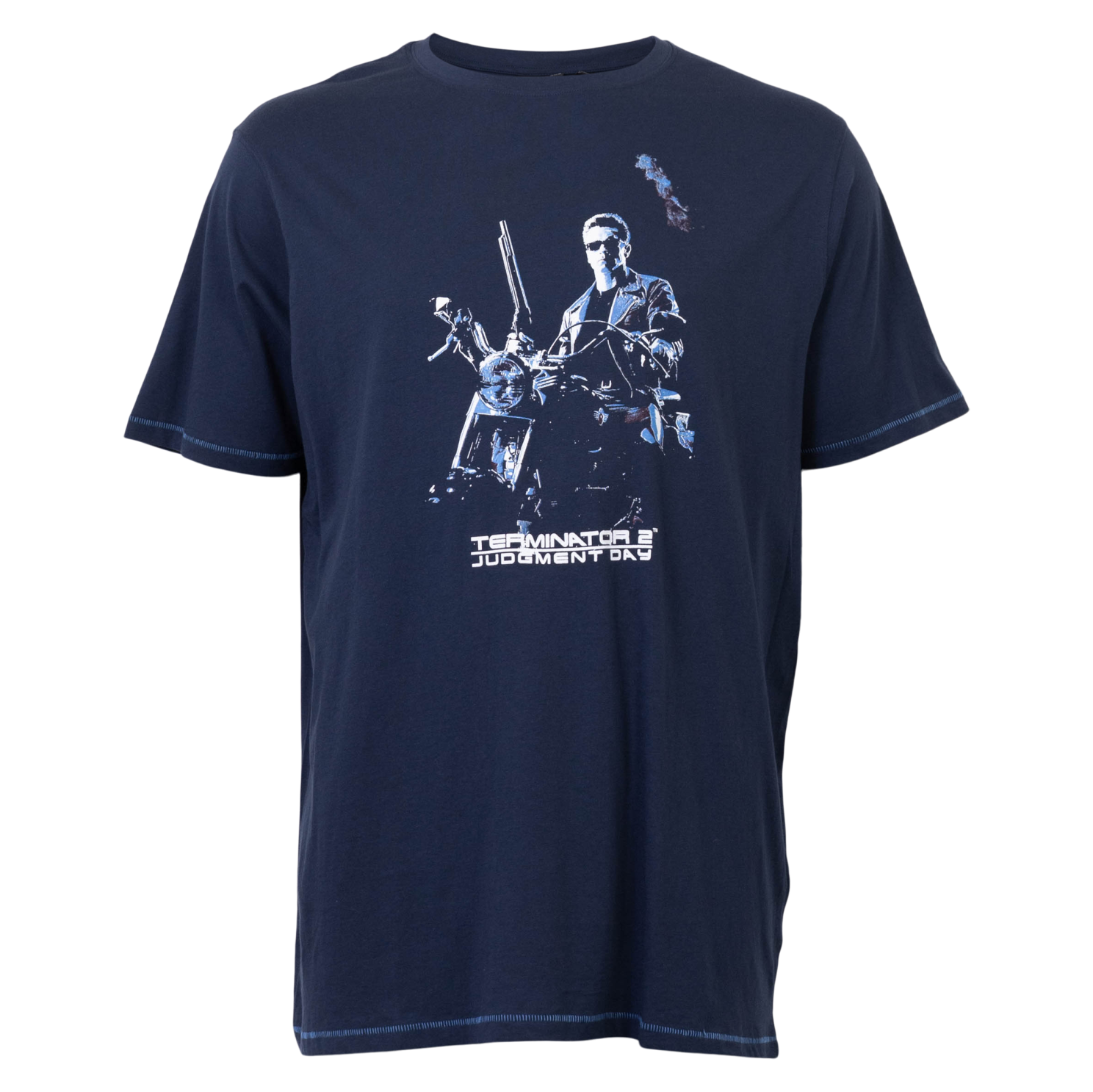 D555 Terminator Herre T-shirt - Dark Navy - 3XL