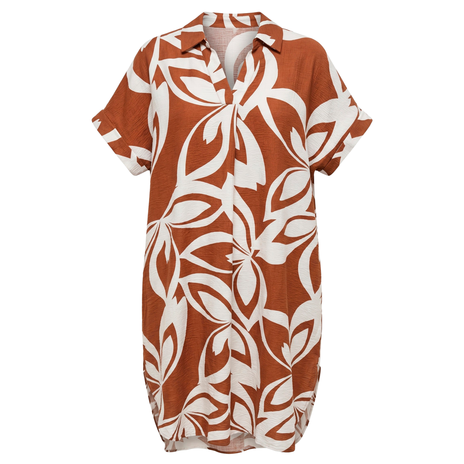 Dame Kjole - BROWN - XL/2XL