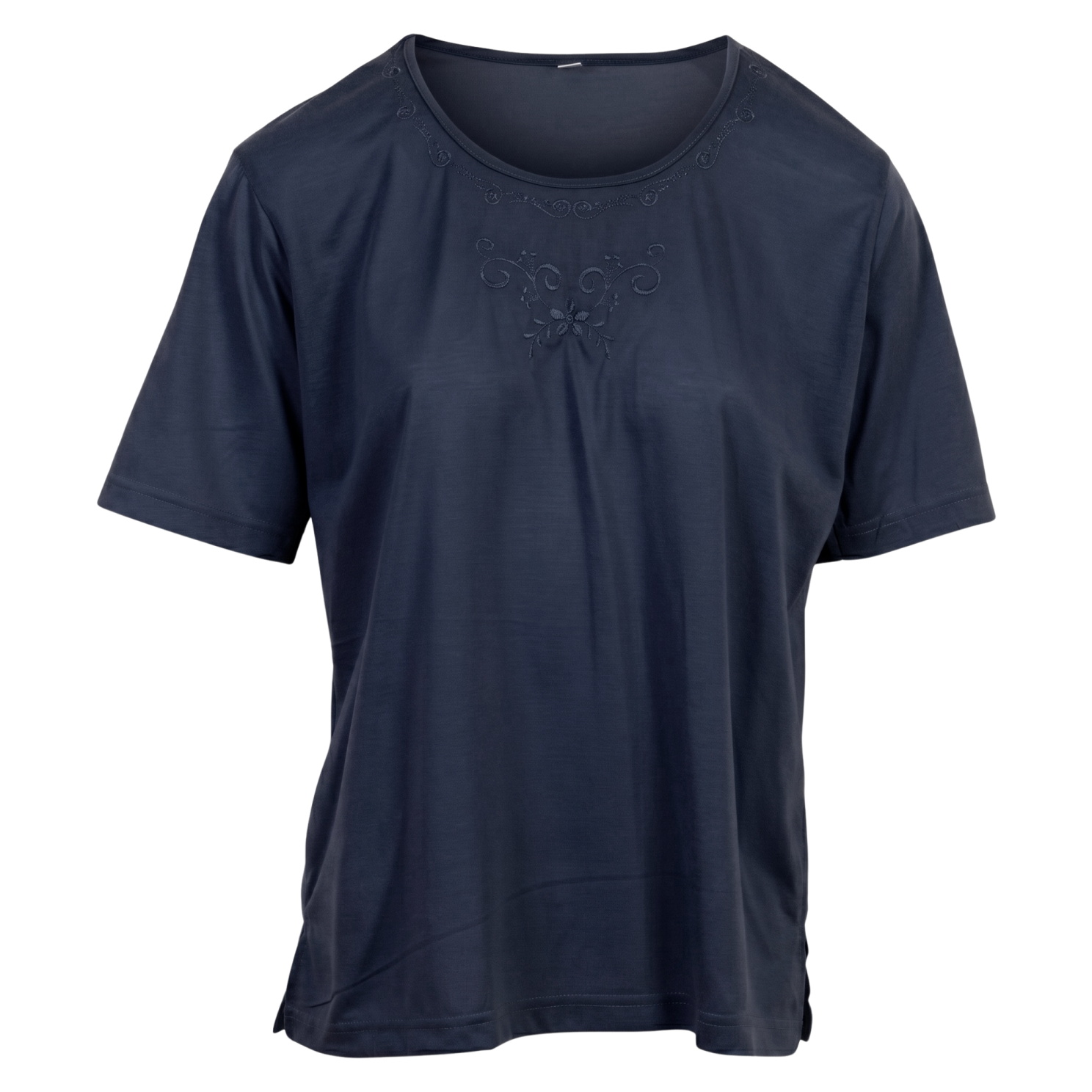 Dame T-shirt - NAVY - 2XL