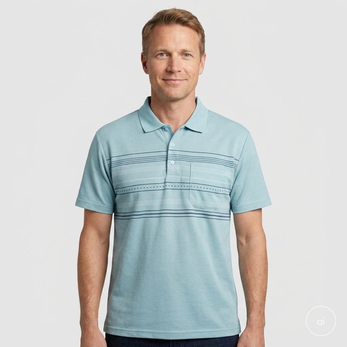 Etoile Herre Polo - Mint - XL
