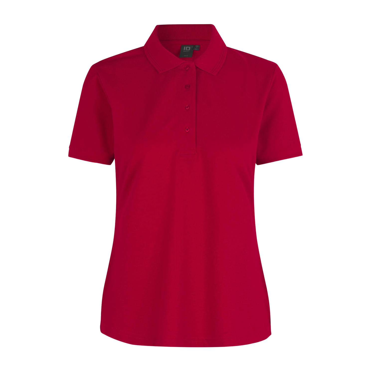 ID Dame Polo - Rød - 3XL