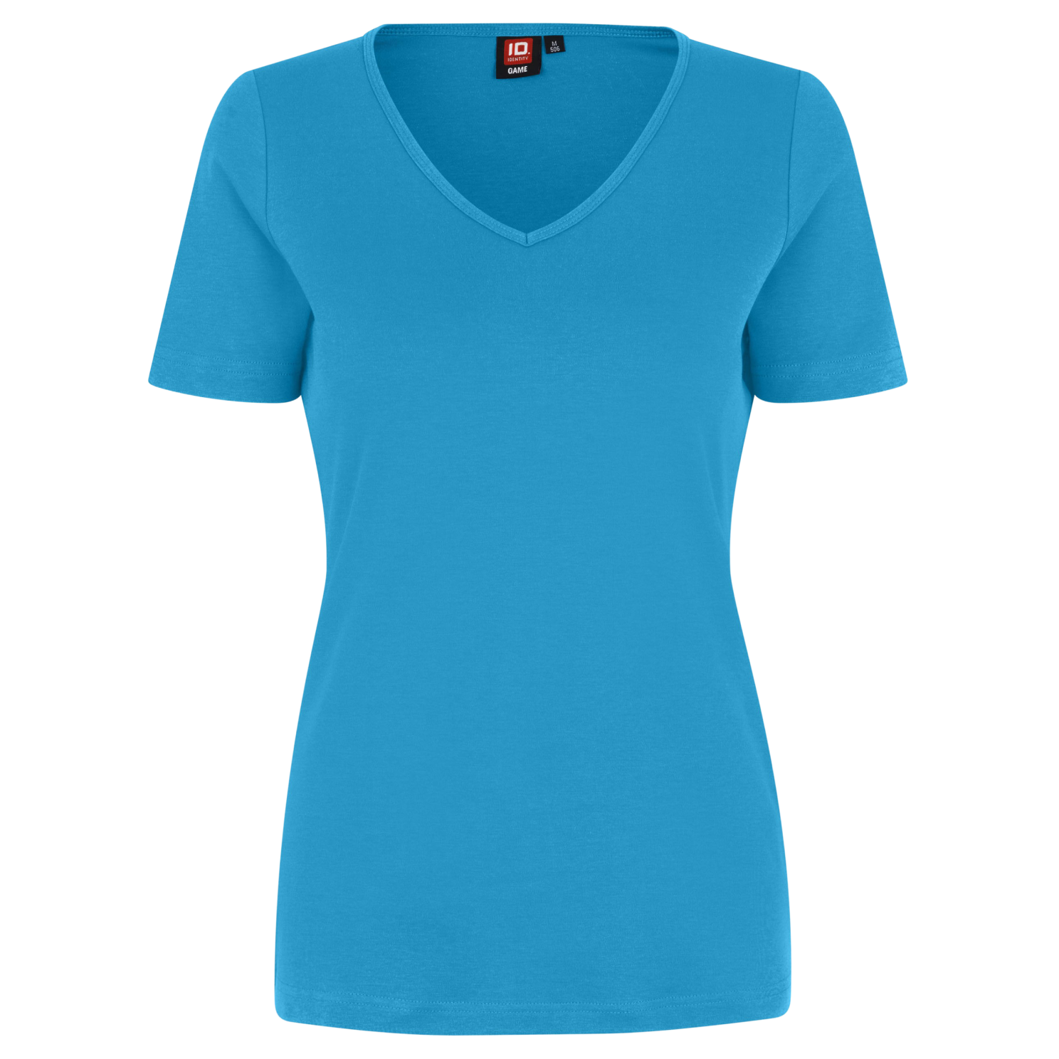 ID Interlock Dame T-shirt - Turquoise - 2XL