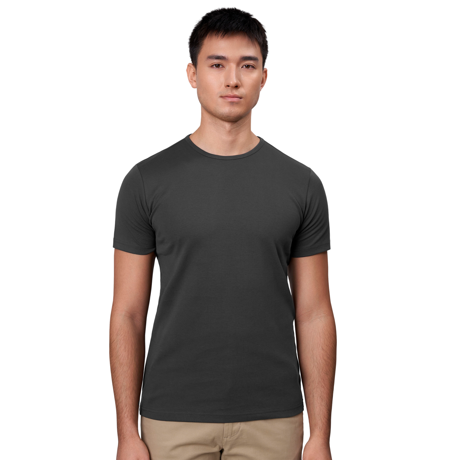 ID Interlock Herre T-shirt - Koksgrå - XL