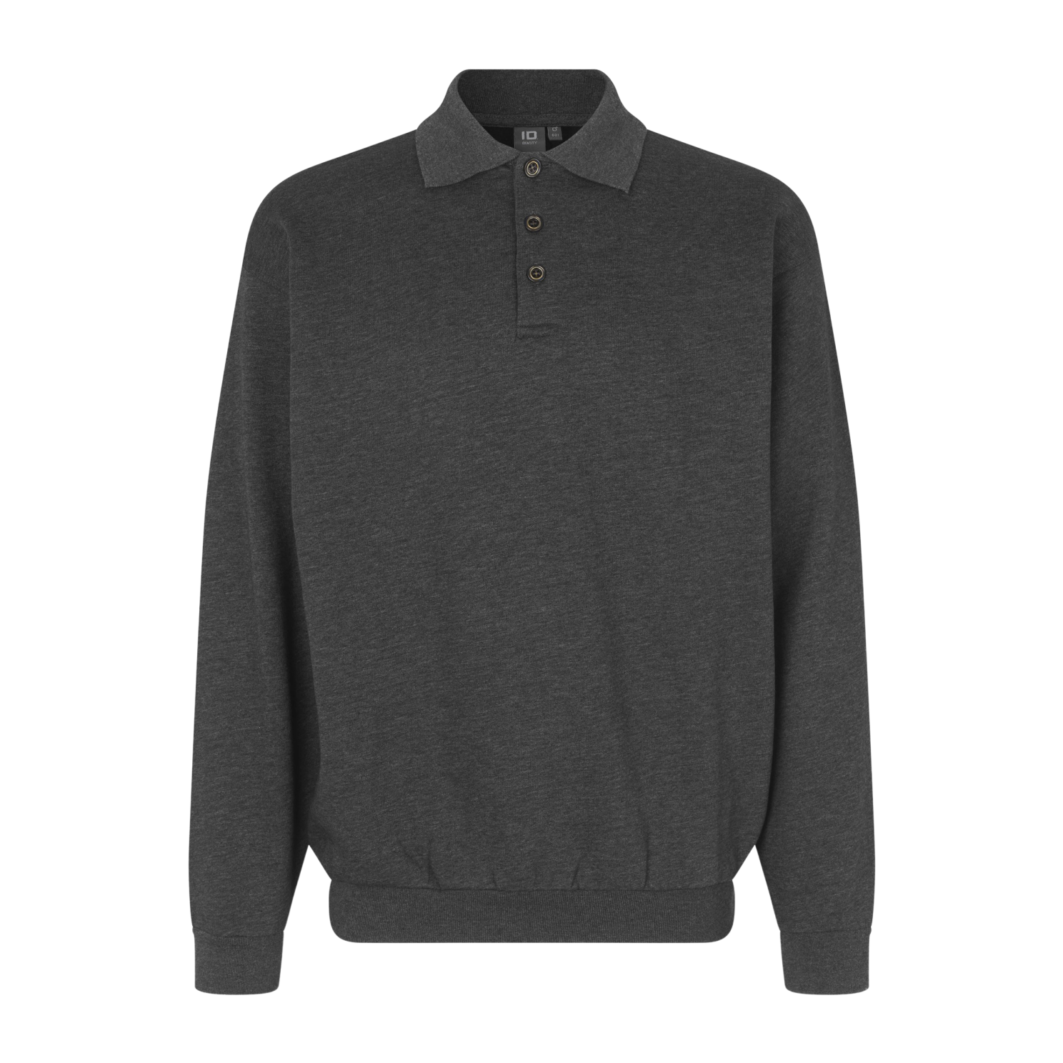 ID Klassisk Herre Sweatshirt - Grafit melange - 2XL
