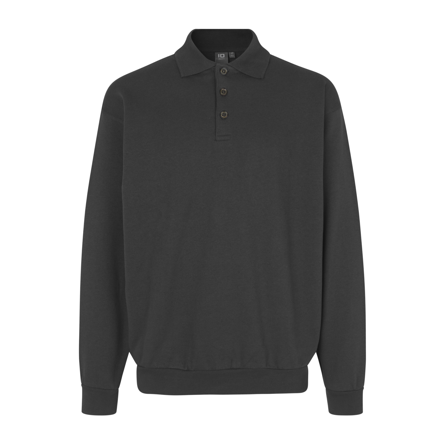 ID Klassisk Herre Sweatshirt - Koksgrå - 2XL