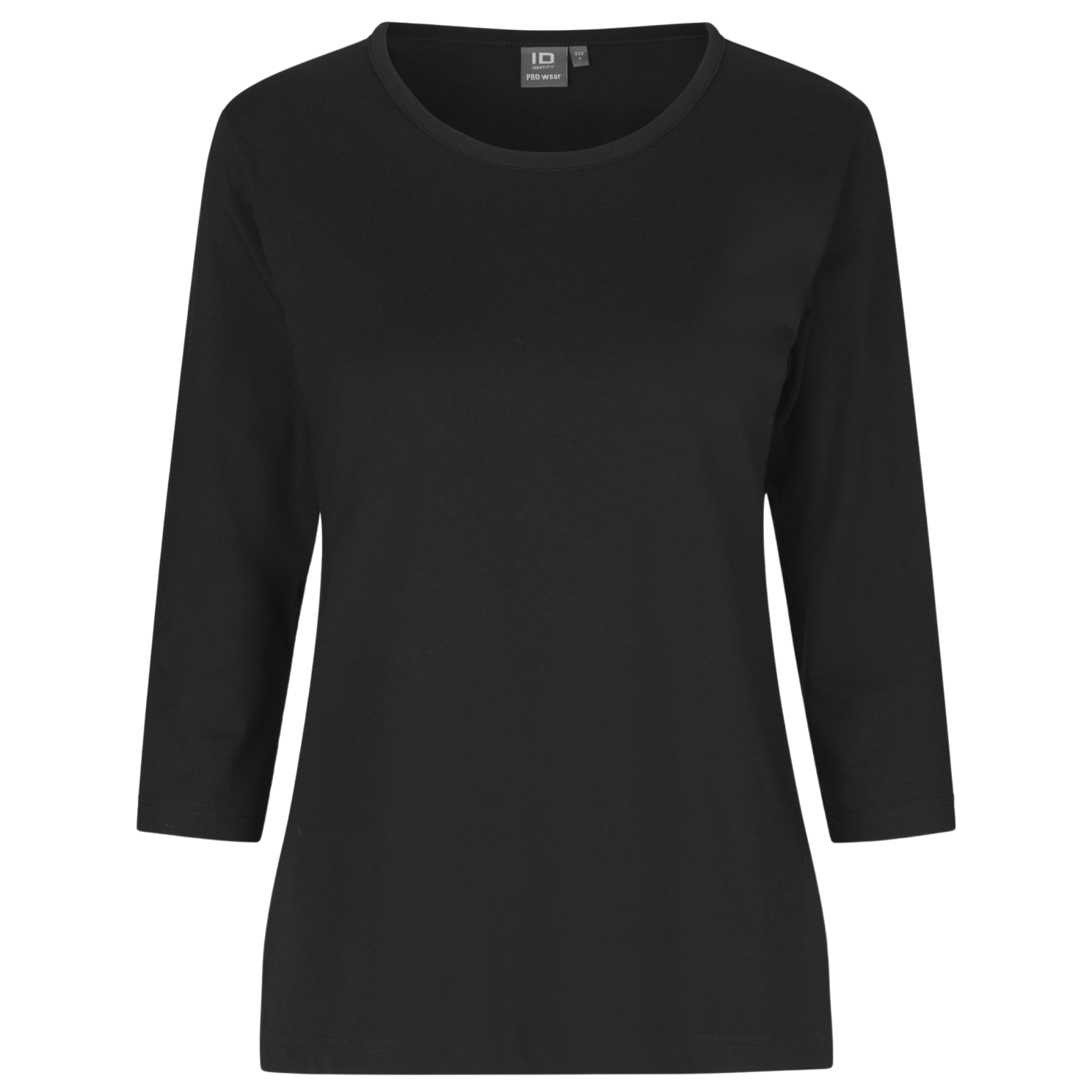 ID Pro Wear Dame T-shirt - Sort - 4XL