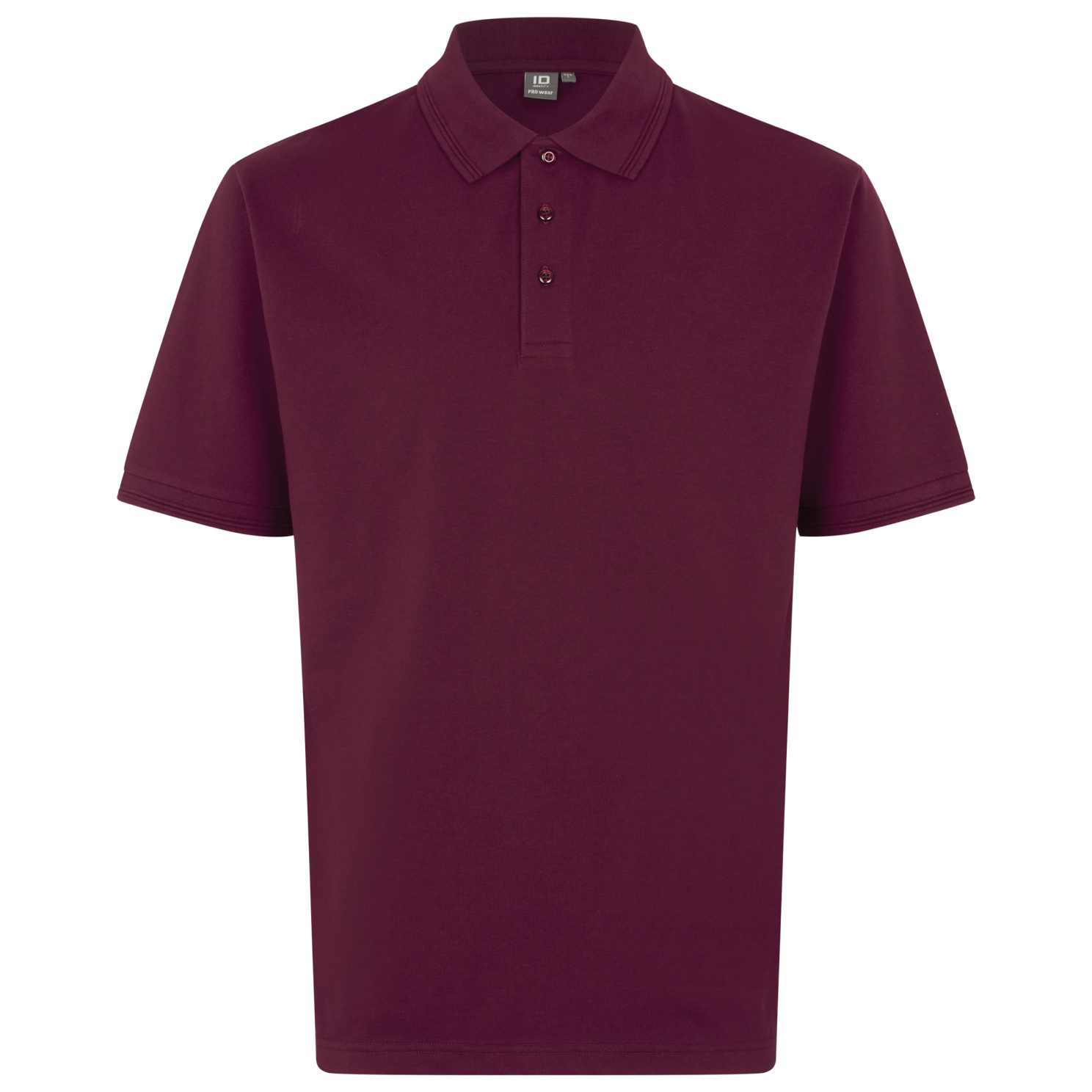 ID Pro Wear Herre Polo - Bordeaux - 3XL