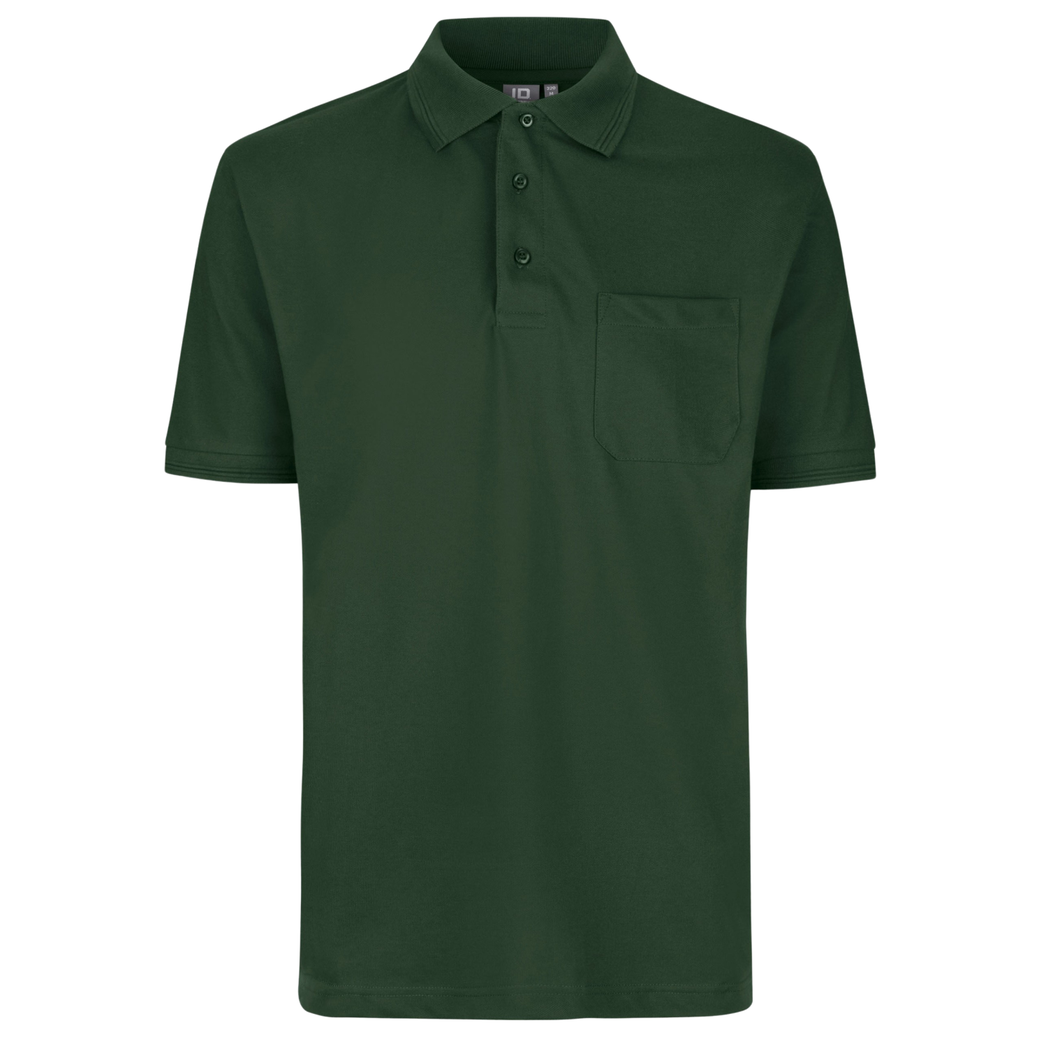 ID Pro Wear Herre Polo - Flaskegrøn - 2XL