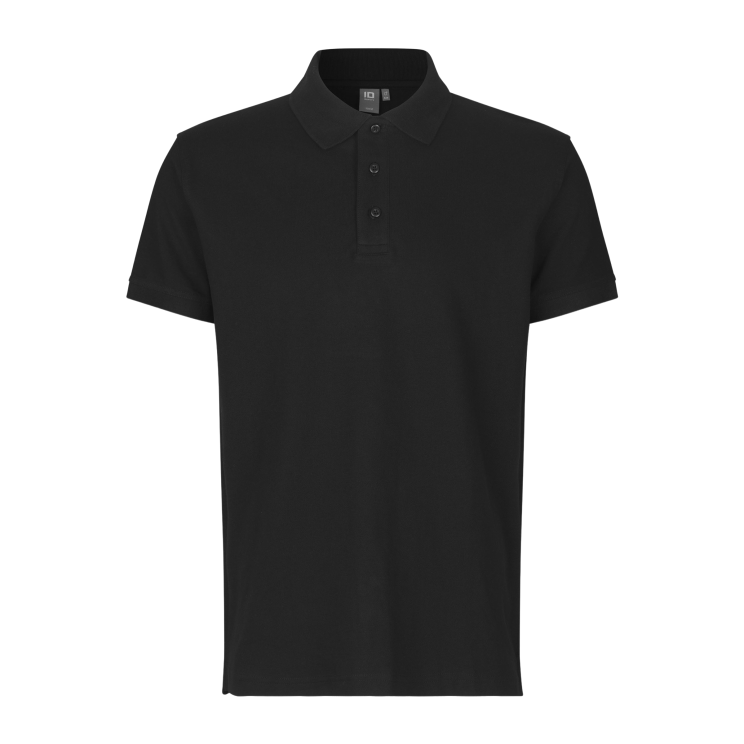 ID Stretch Herre Polo - Black - XL