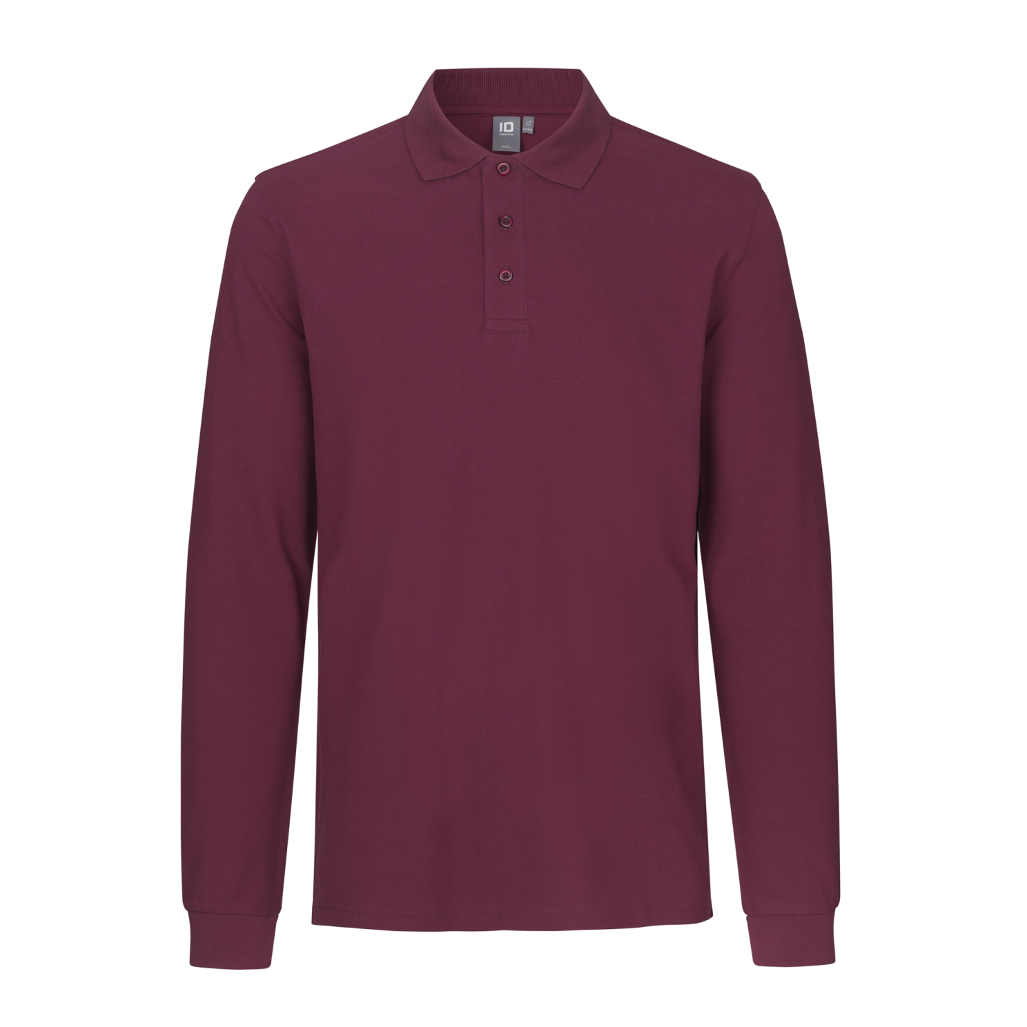 ID Stretch Herre Polo - Bordeaux - 4XL