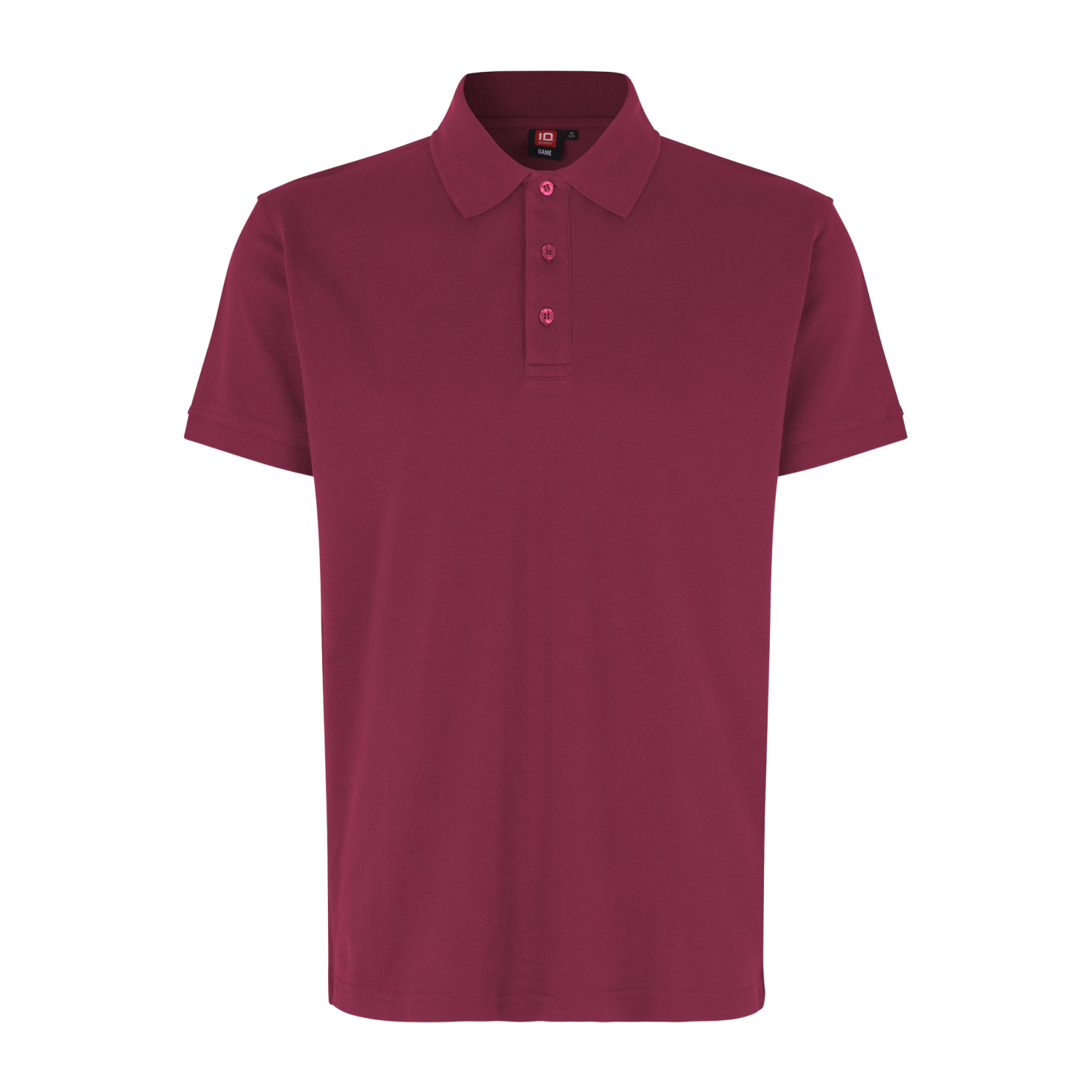 ID Stretch Herre Polo - Cerise - 4XL