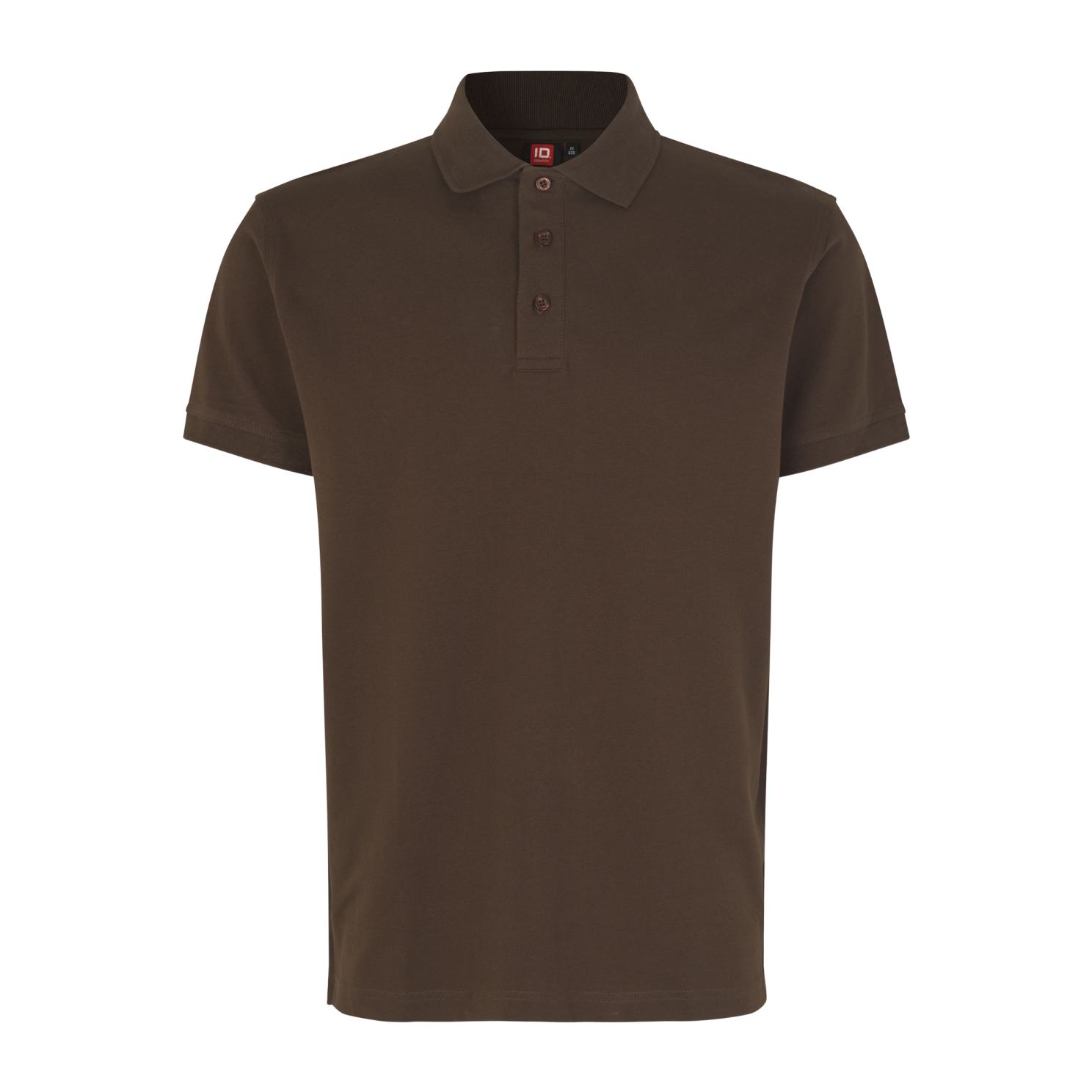 ID Stretch Herre Polo - Mocca - XL