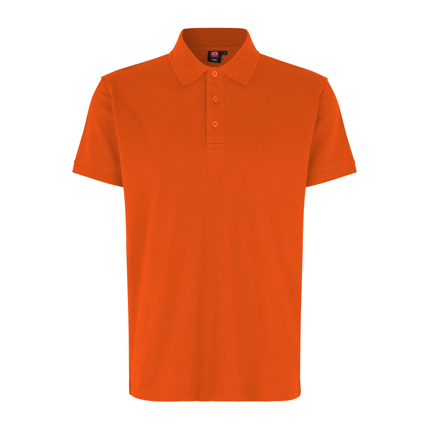 ID Stretch Herre Polo - Orange - 3XL