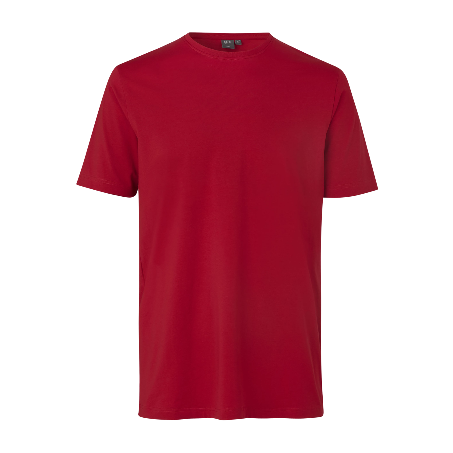 ID Stretch Herre T-shirt m. stretch - Rød - 3XL