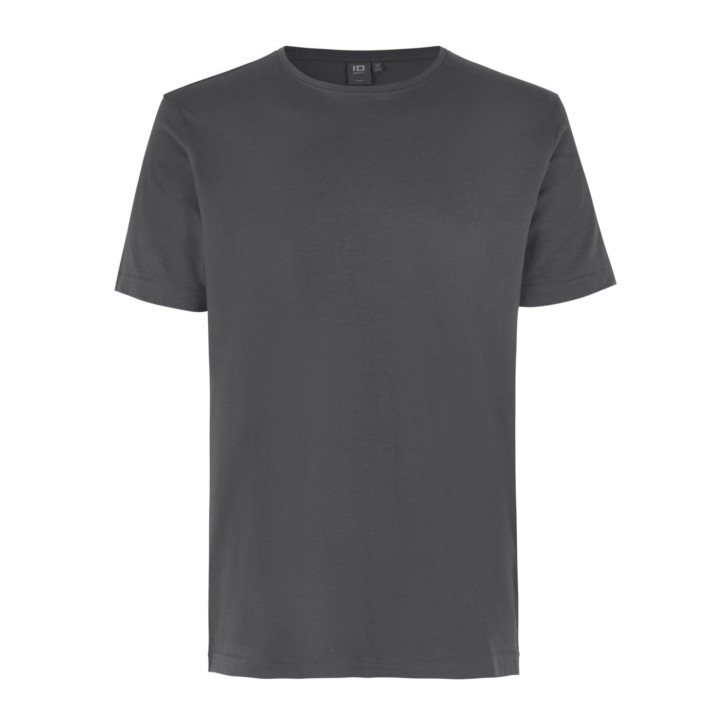 ID Stretch Herre T-shirt m. stretch - Silver Grey - 3XL
