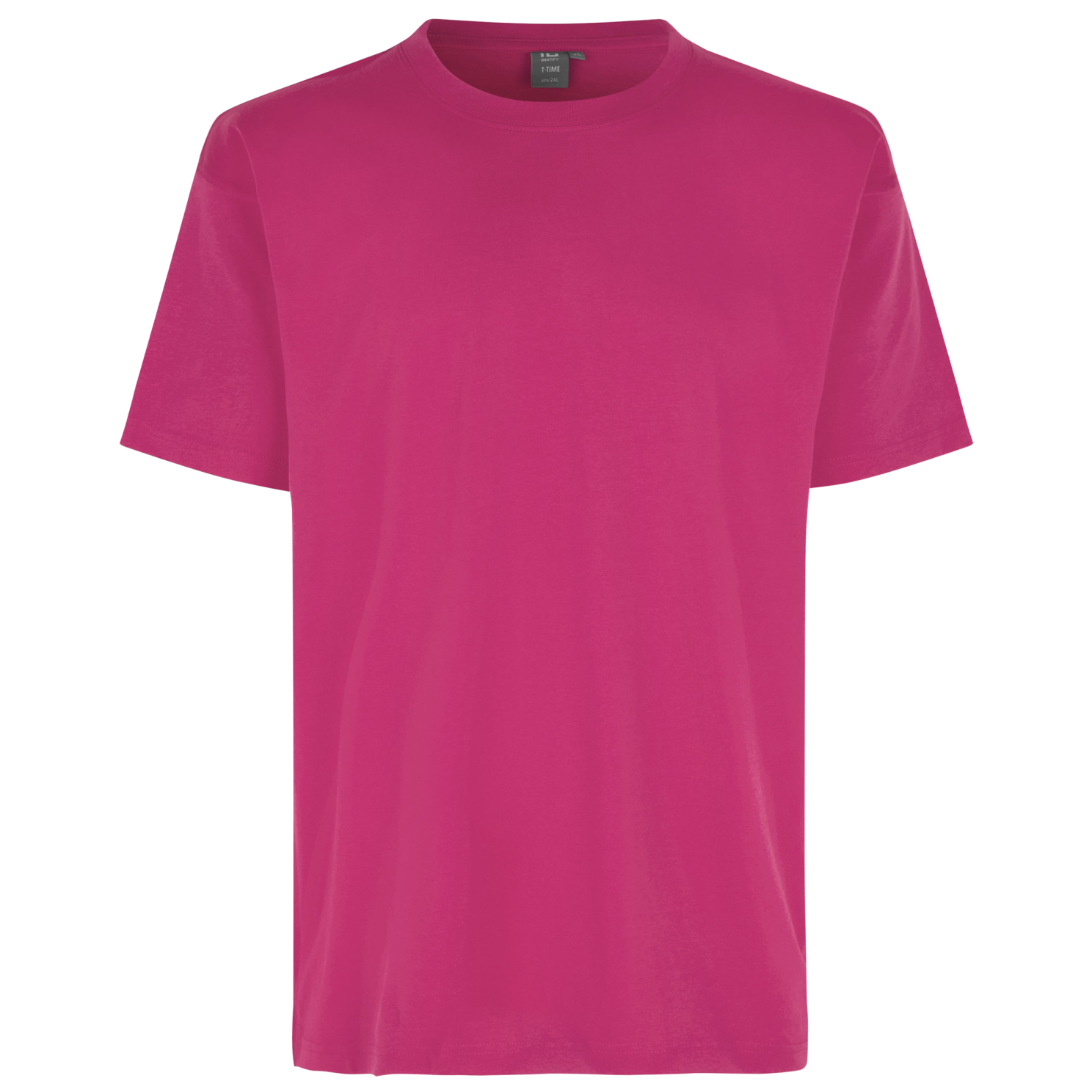 ID T-Time Herre T-shirt - Pink - 3XL