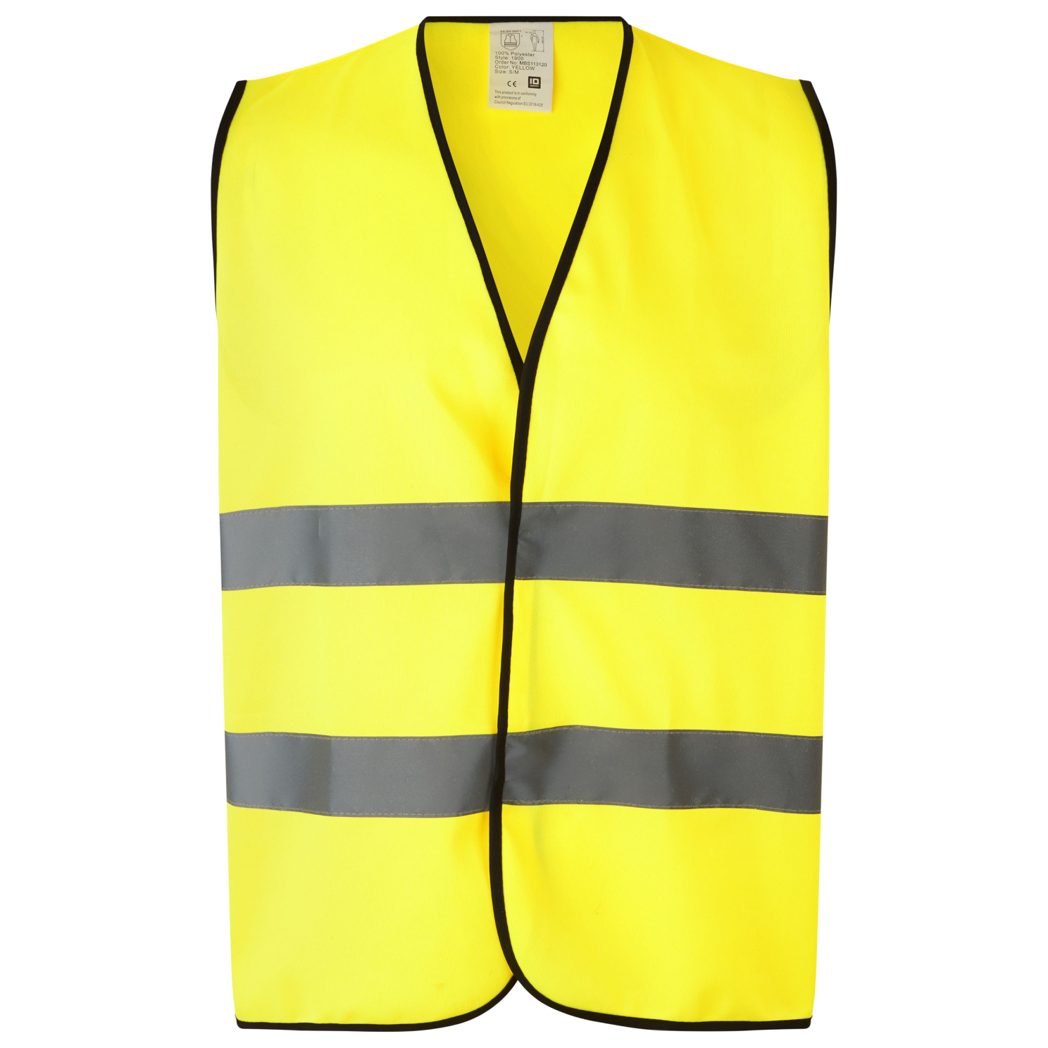 ID Unisex Vest - Fluorescerende gul - 2XL