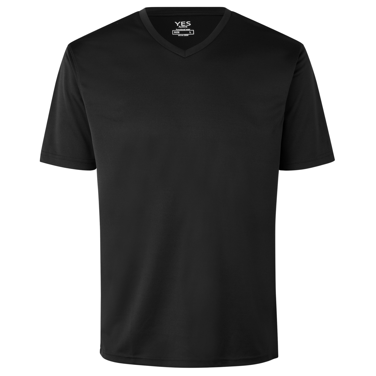 ID Yes Active Herre Trænings t-shirt - Sort - XL