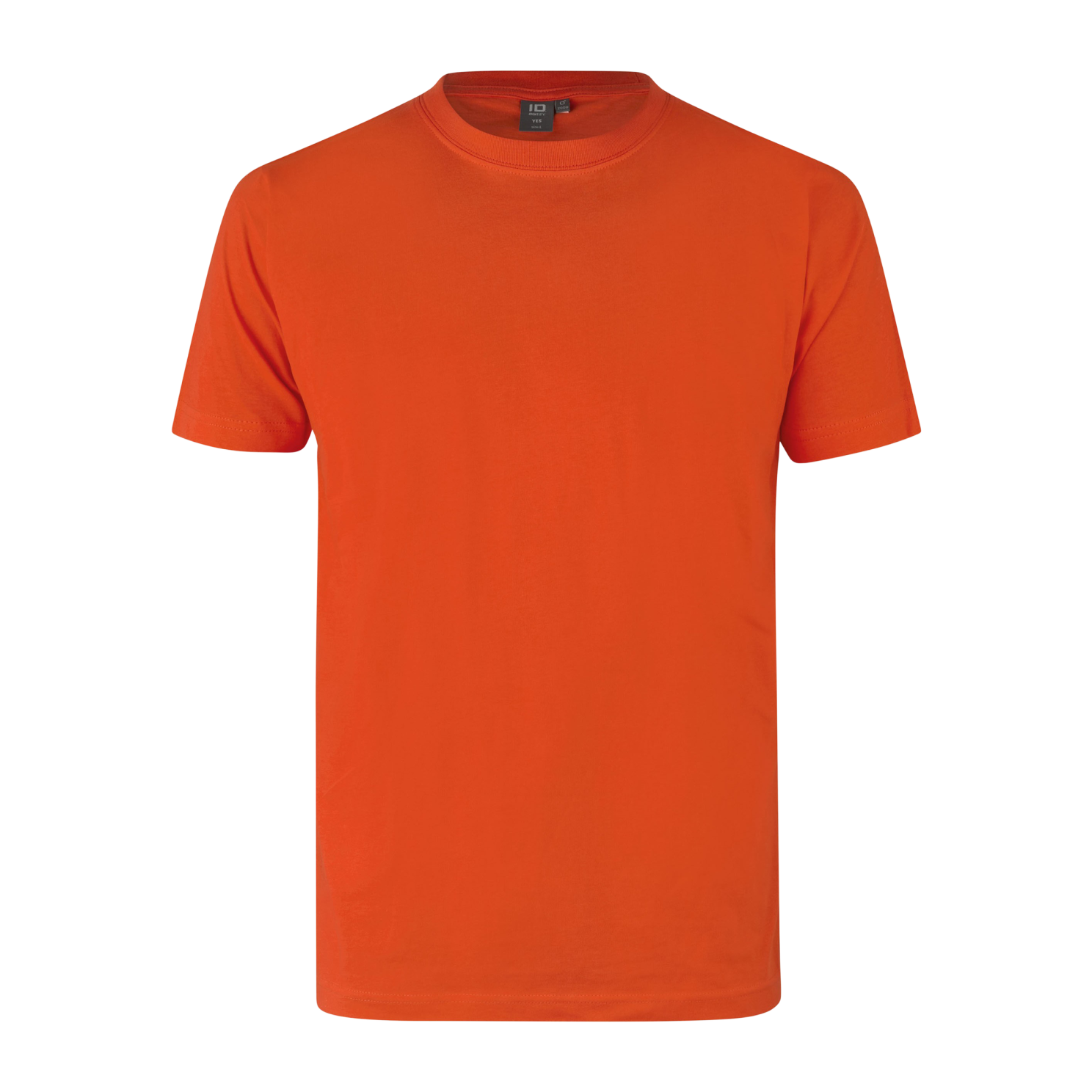 ID Yes Herre T-shirt - Orange - 2XL