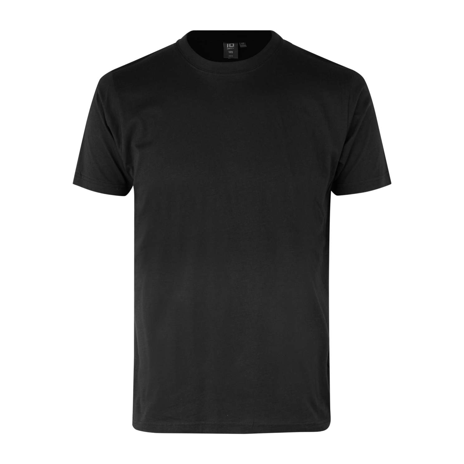 ID Yes Herre T-shirt - Sort - 3XL