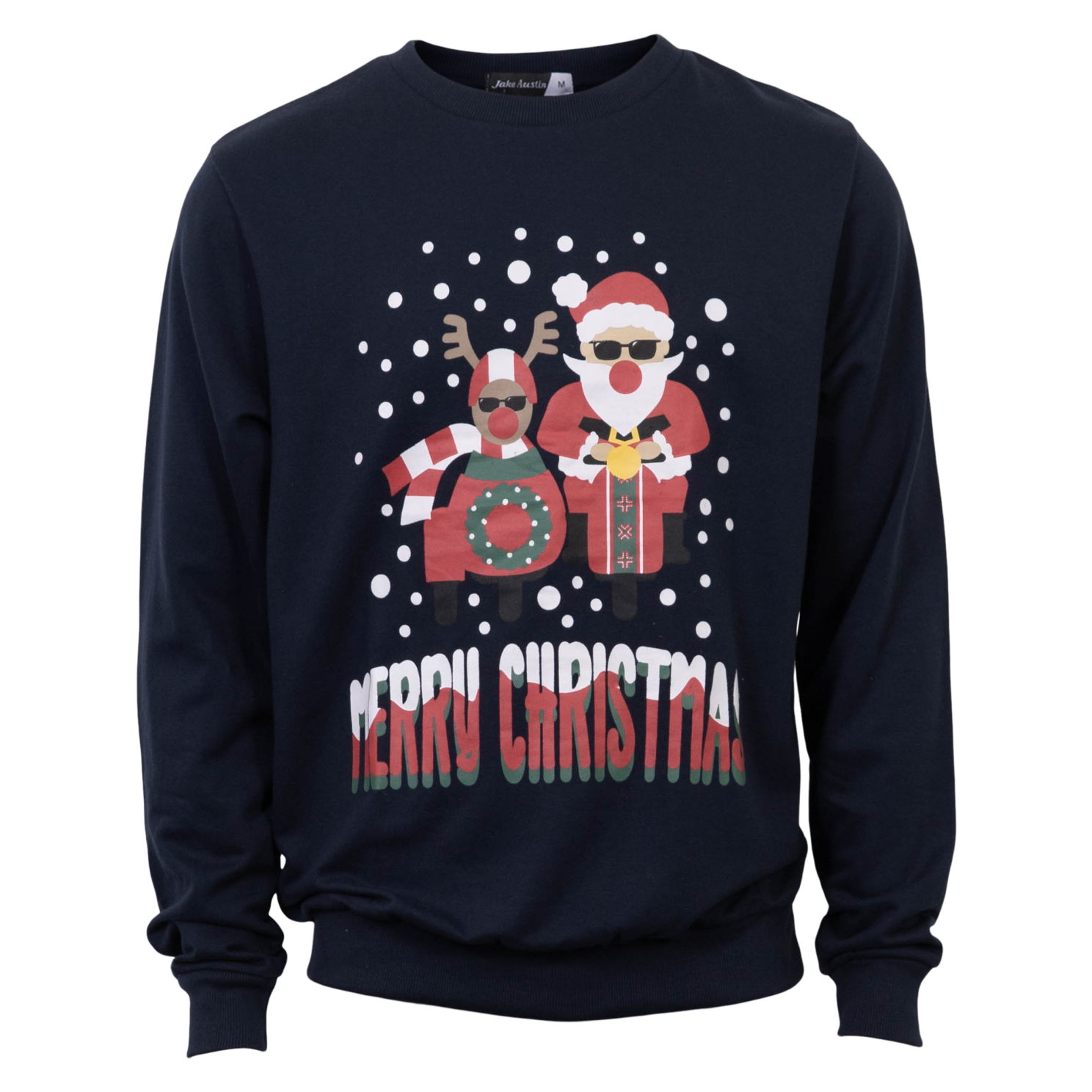 Jule Unisex Sweatshirt - Navy/Julemand - XL