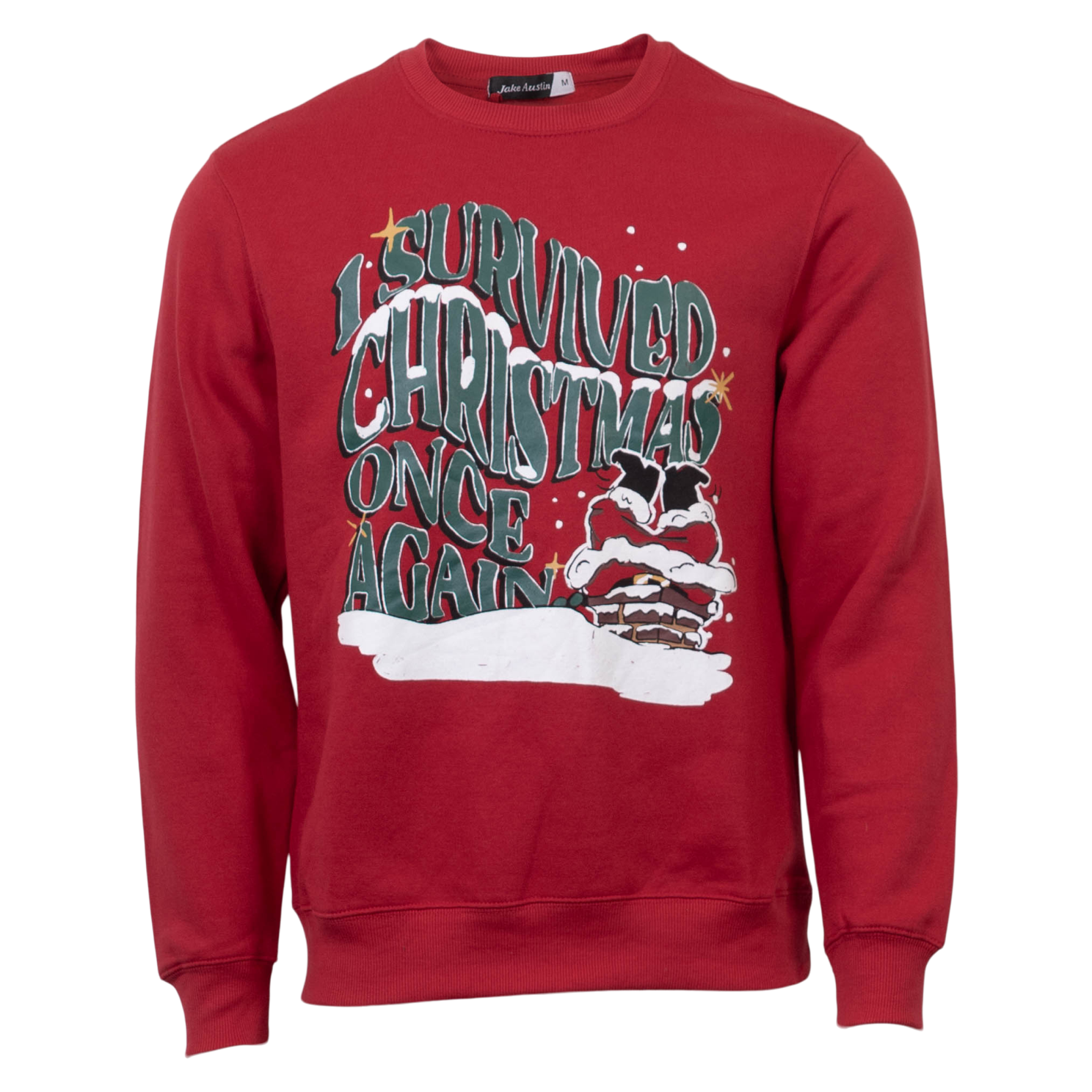 Jule Unisex Sweatshirt - Rød/Survived - XL