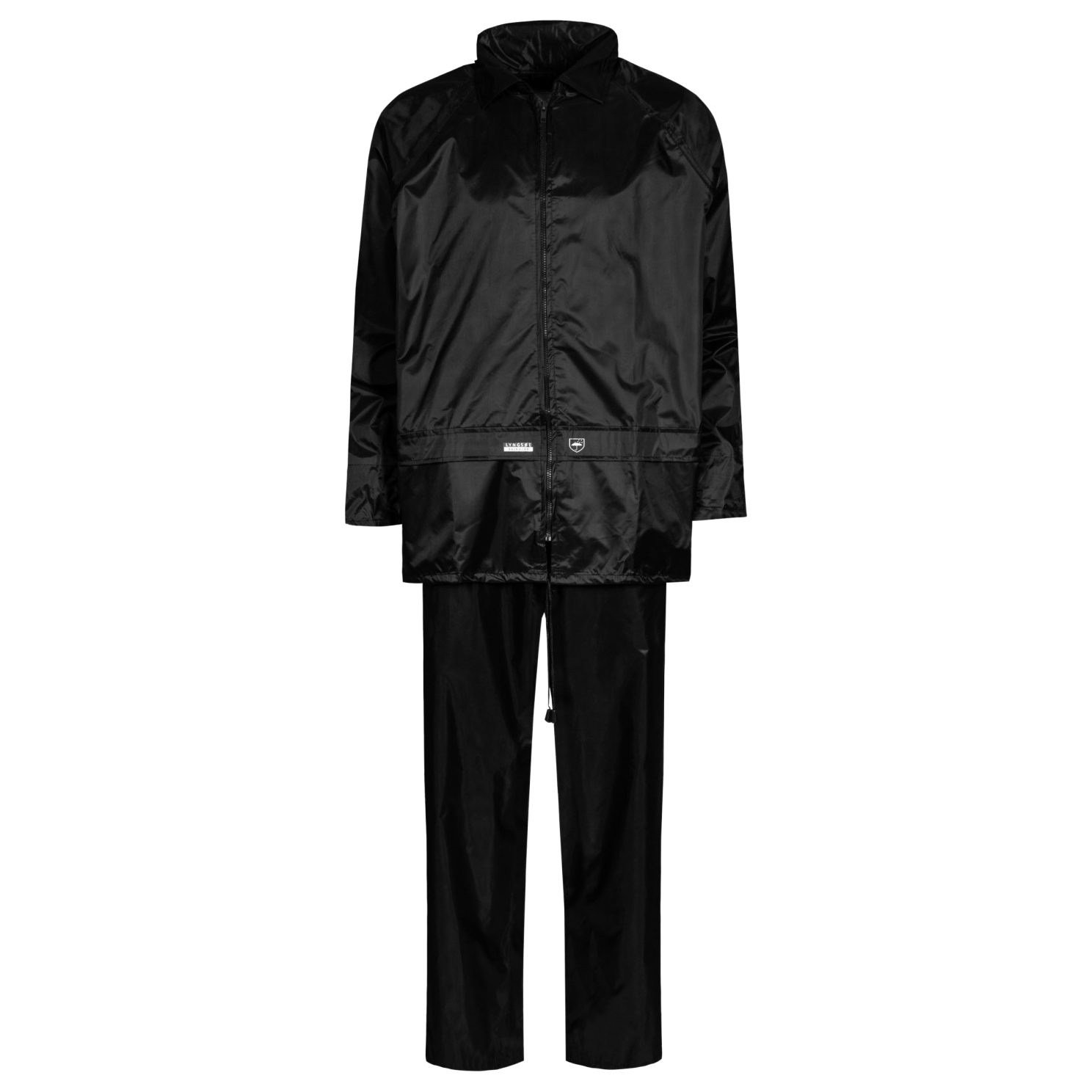 Lyngsøe Rainwear Unisex Regnsæt - Sort - 4XL