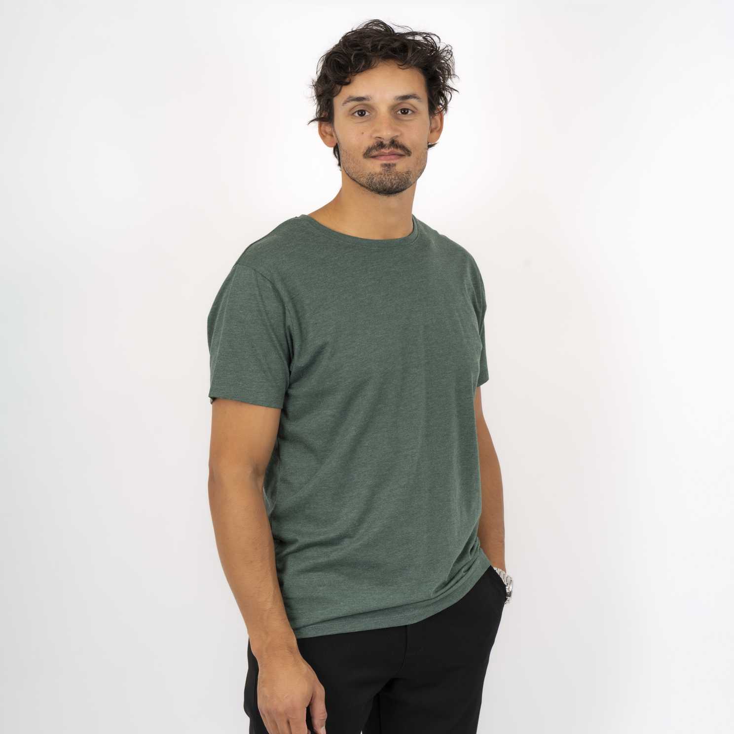 Nero Kiko Herre T-shirt - Dark Green - XL