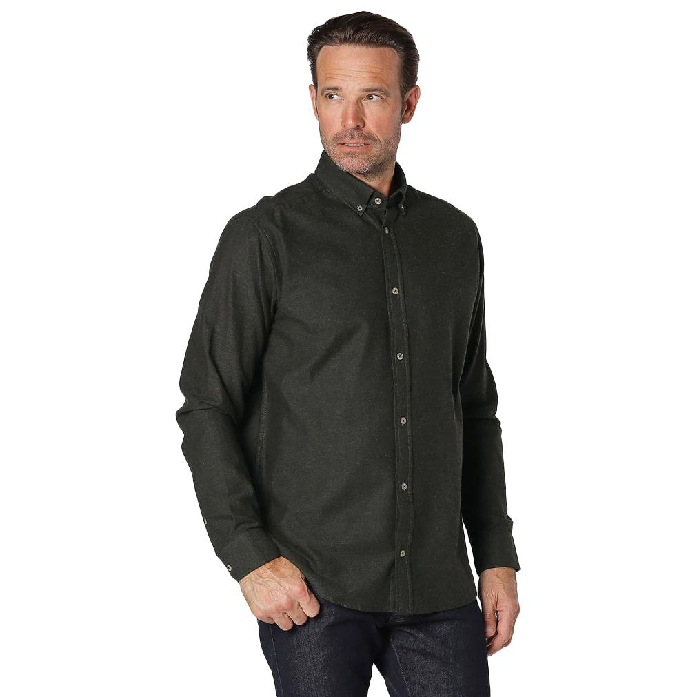 Pre End Harris Herre Skjorte - Forest Green Mix - XL-43/44