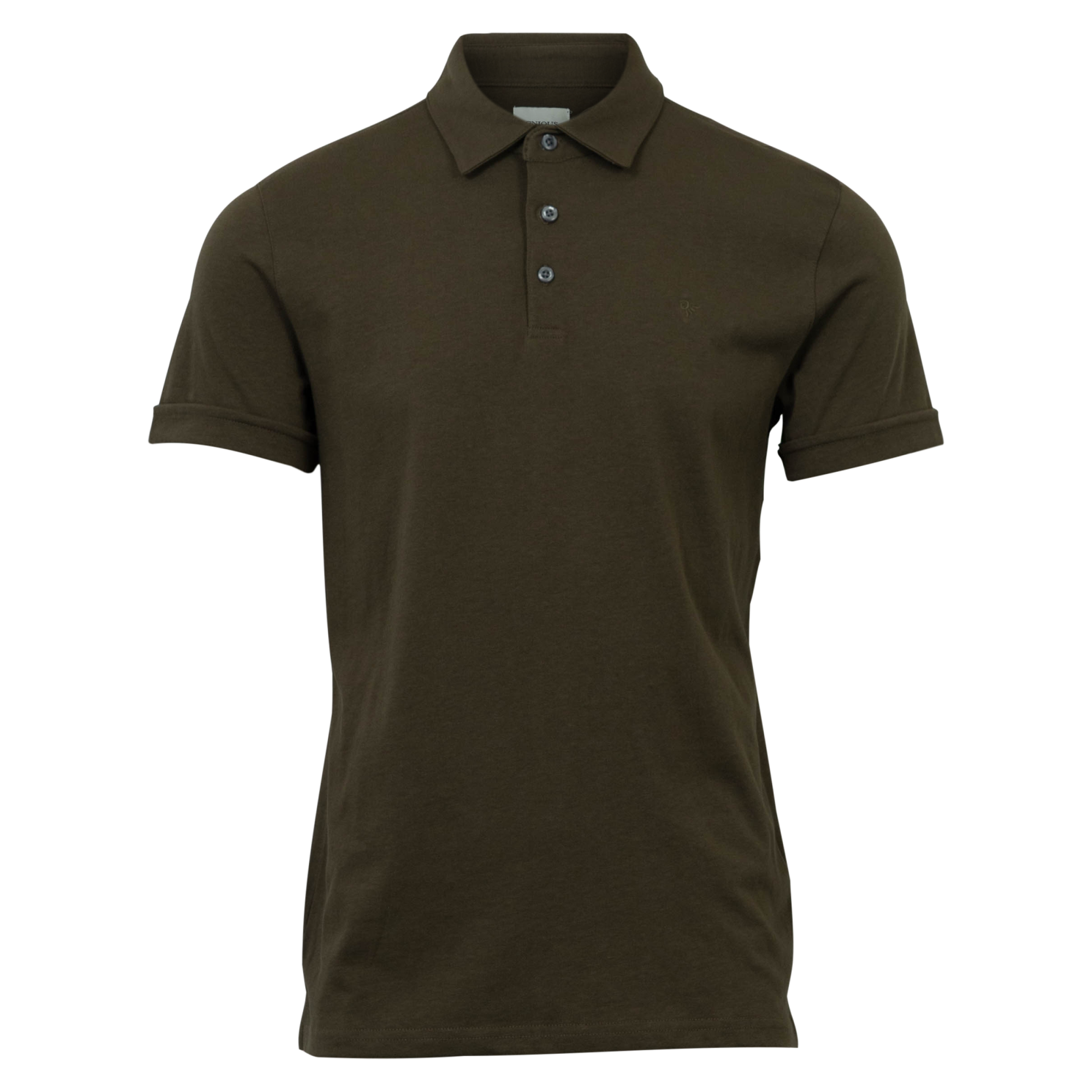 Pre End Kilcon Herre Polo i hørmix - Brown Olive - 2XL