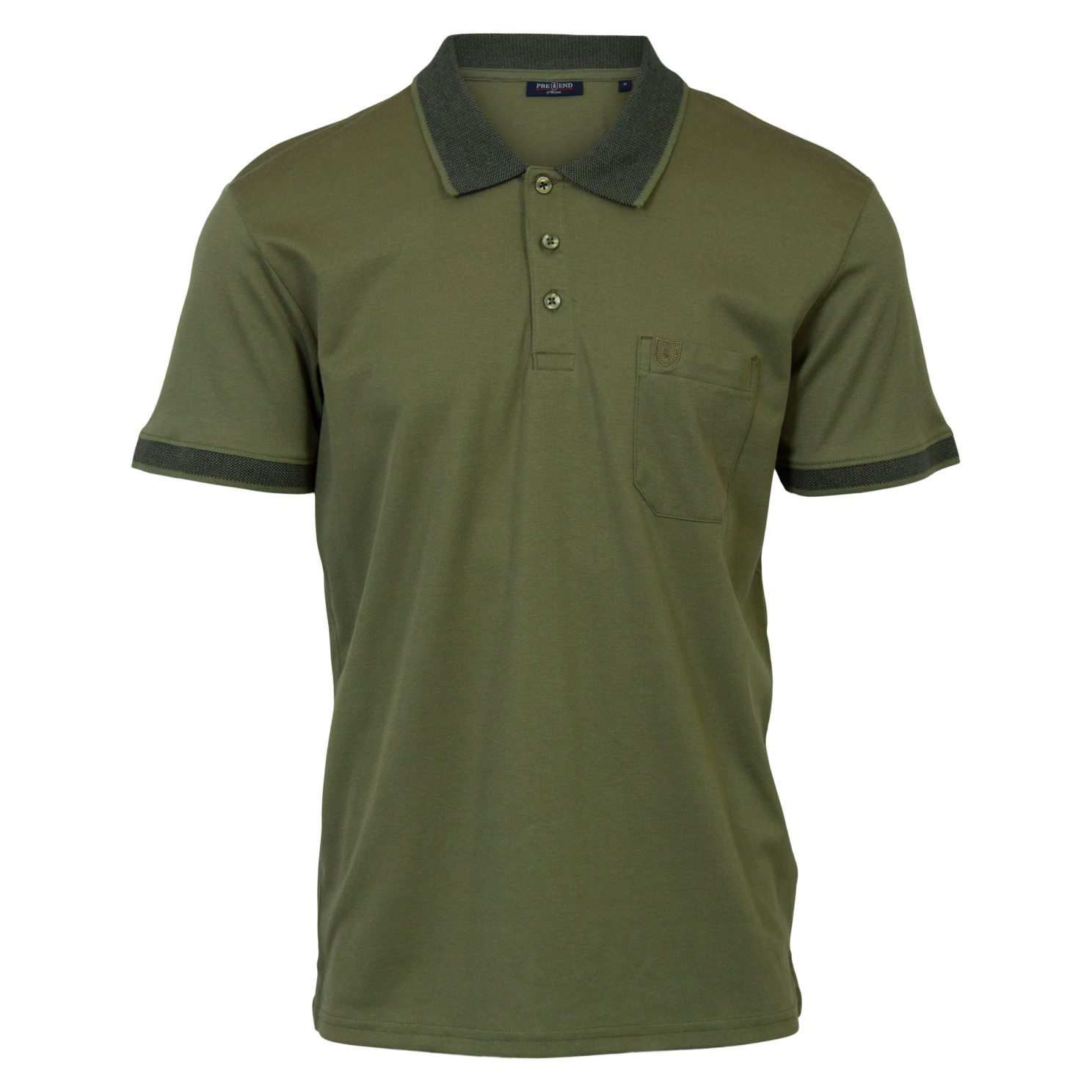 Pre End Texas Herre Polo - Light Army - 2XL