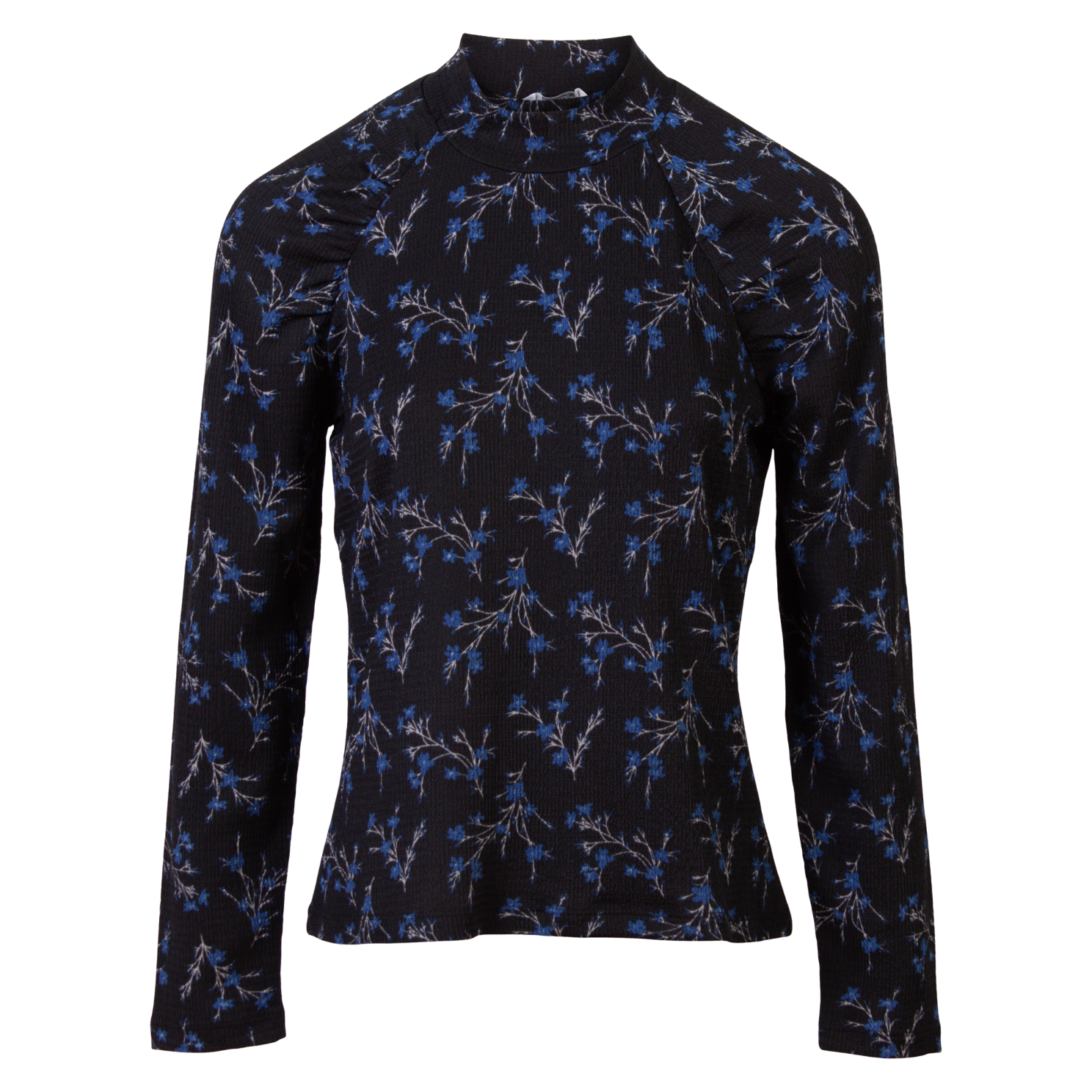 Sirup Dame Bluse - Dark Navy AOP - XL