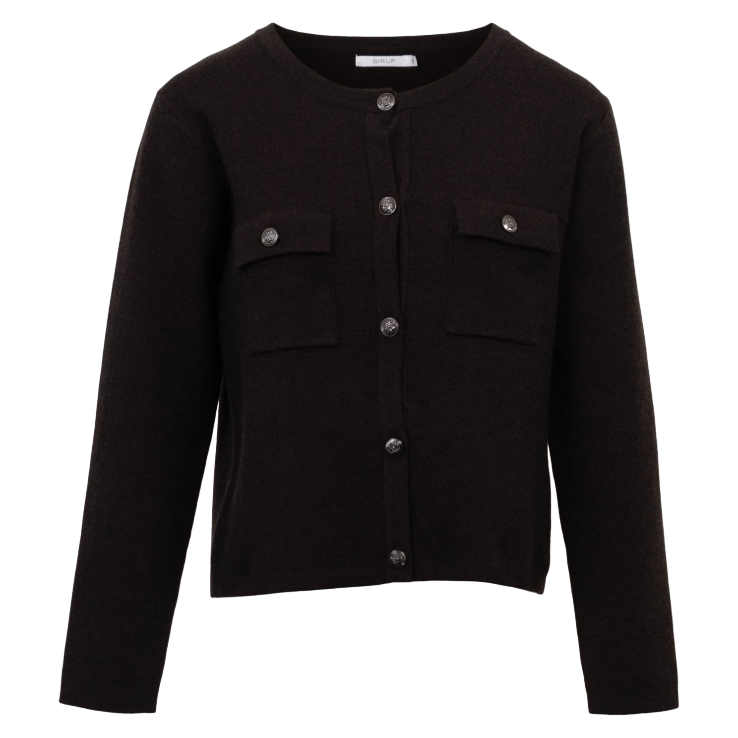 Sirup Dame Cardigan - Seal Brown - XL