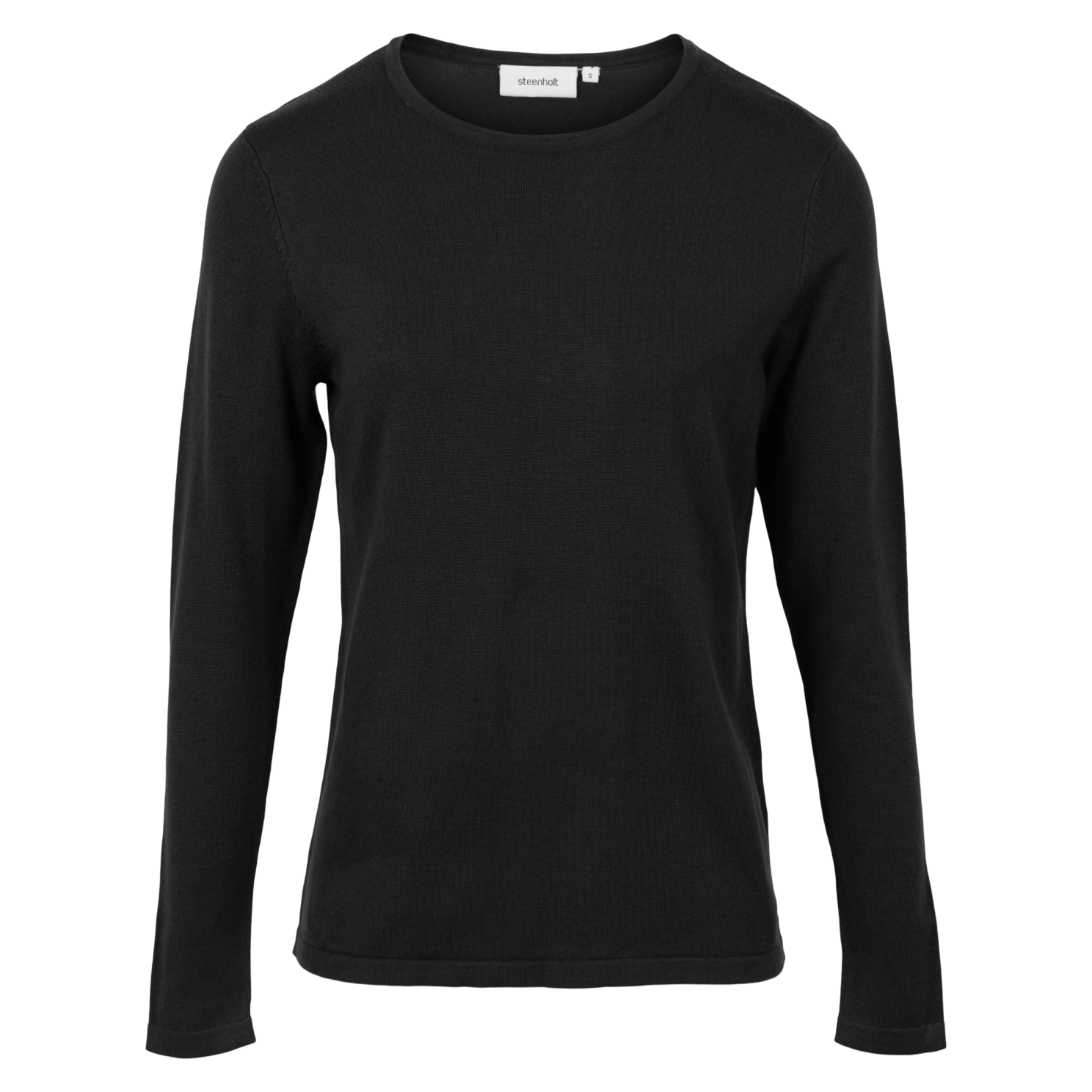 Steenholt Cava Dame Striktrøje - Black - 2XL