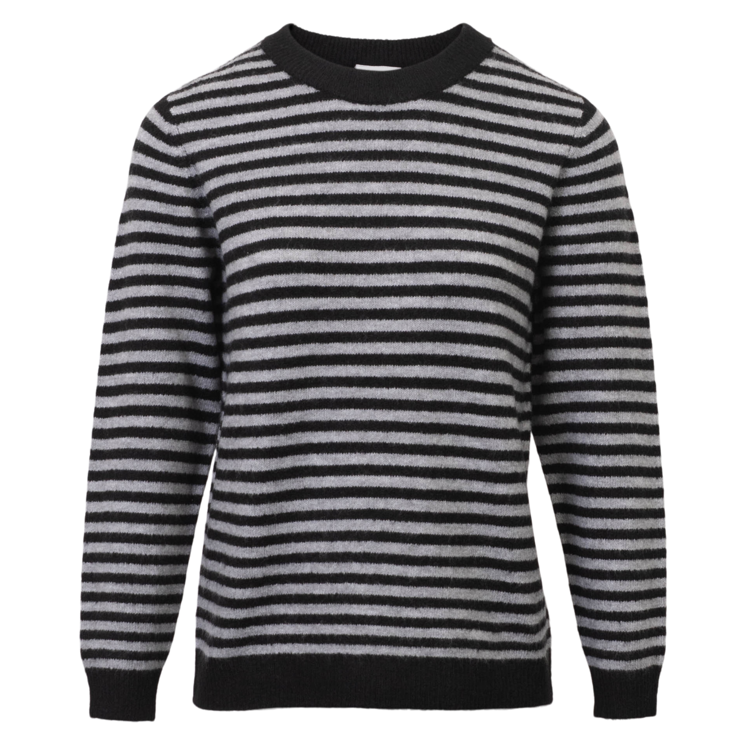 Steenholt Gora Dame Striktrøje - Black/Grey - XL