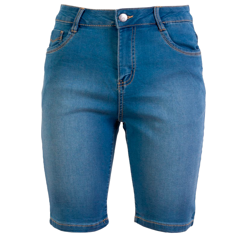 Steenholt Grace Dame Shorts Plus Size - M. Light Blue Denim - 52