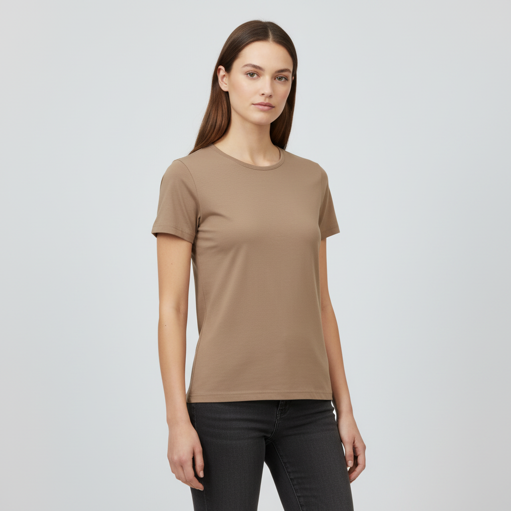 Steenholt Harmony Dame T-shirt - Cobblestone - XL