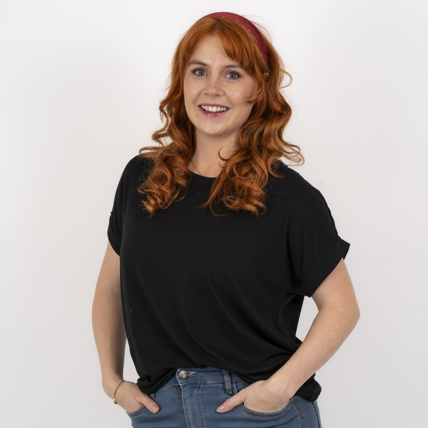 Steenholt Joan Dame T-shirt - Black - 2XL