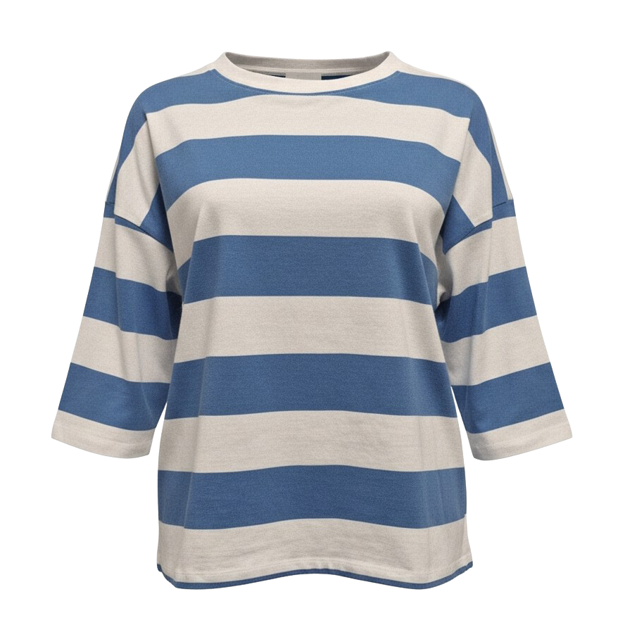Vanting Dame Bluse - Blue - XL