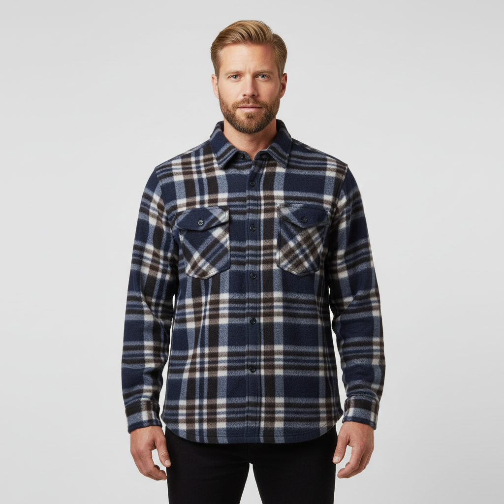 Anyway Herre Skjorte - Ternet - 2XL