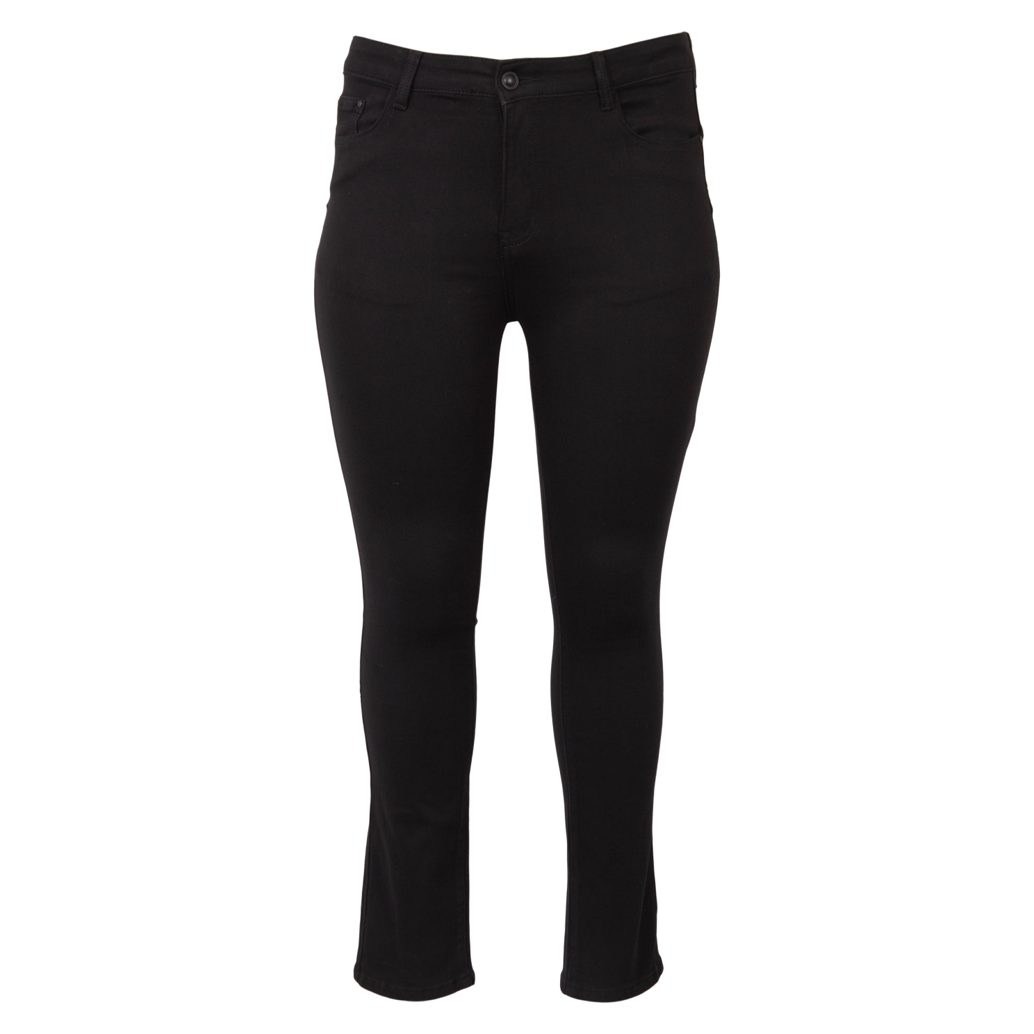 BS Jeans Dame Jeans Plus Size - Sort - 42