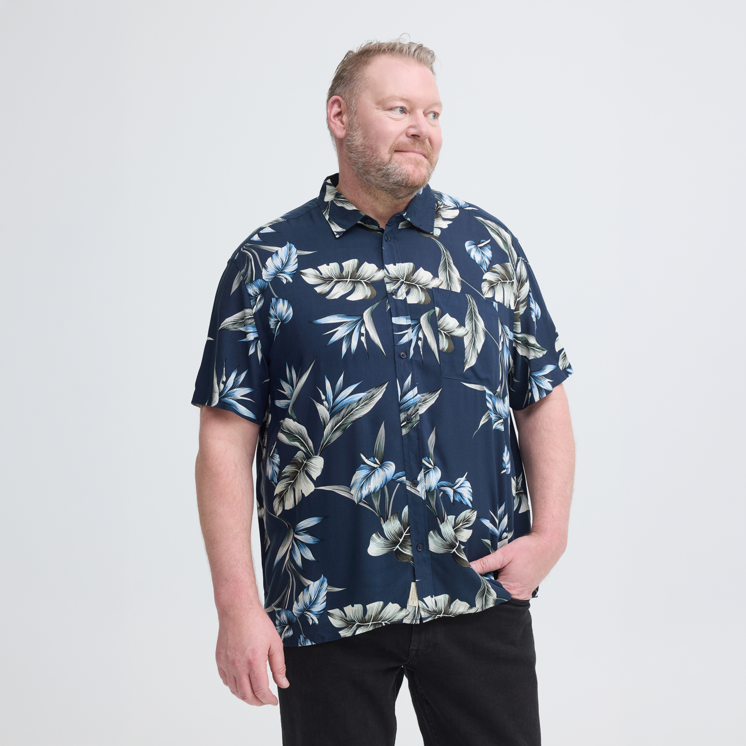 Blend Amelo Herre Kortærmet skjorte - SALUTE - 6XL